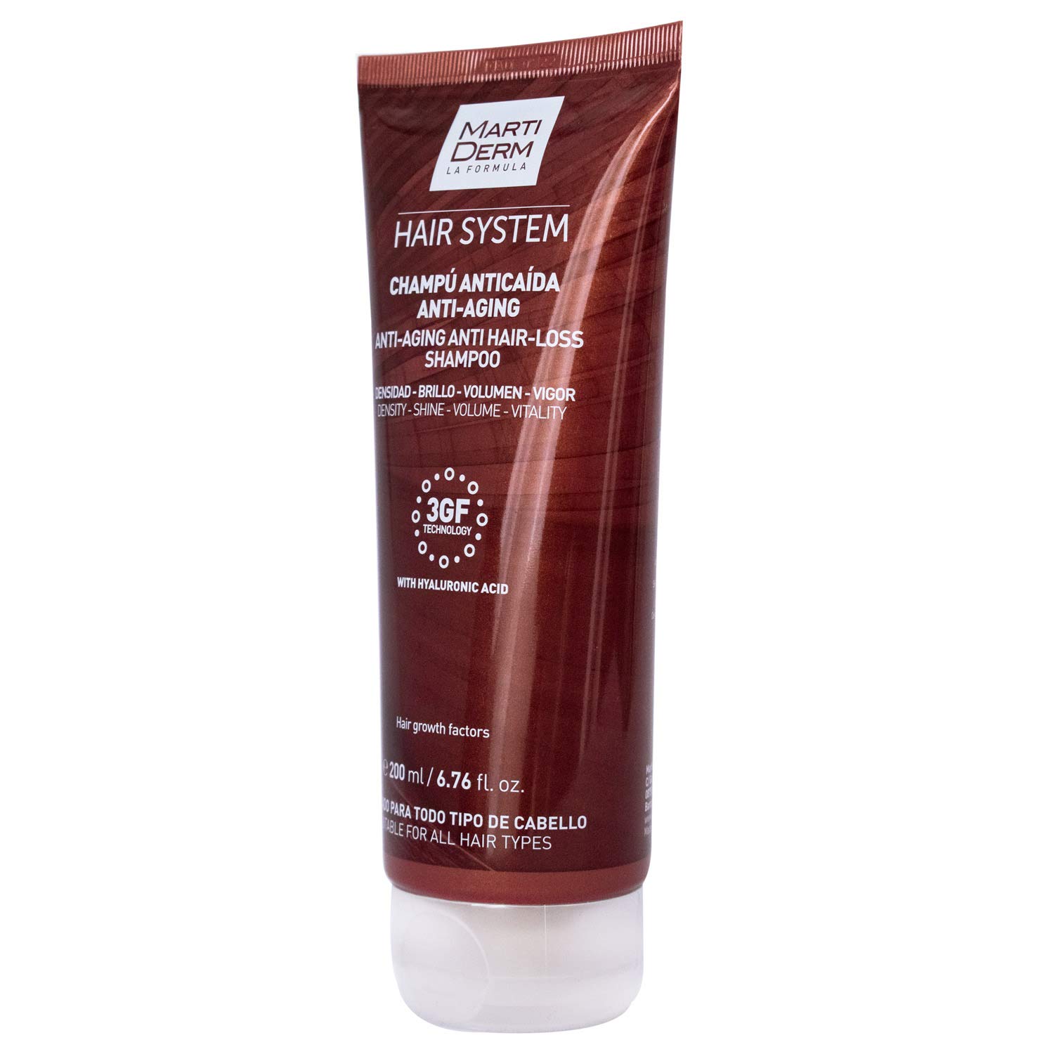 Foto 4 pulgar | Shampoo Anticaída Antienvejecimiento Martiderm 200 Ml - Venta Internacional