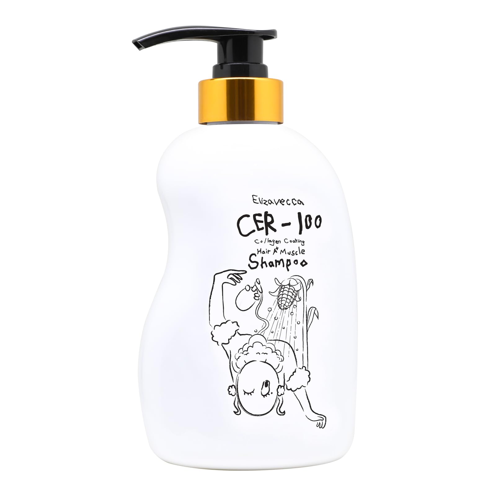 Foto 2 pulgar | Champú Elizavecca Cer-100 Con Recubrimiento De Colágeno Para Cabello, 500 Ml - Venta Internacional.