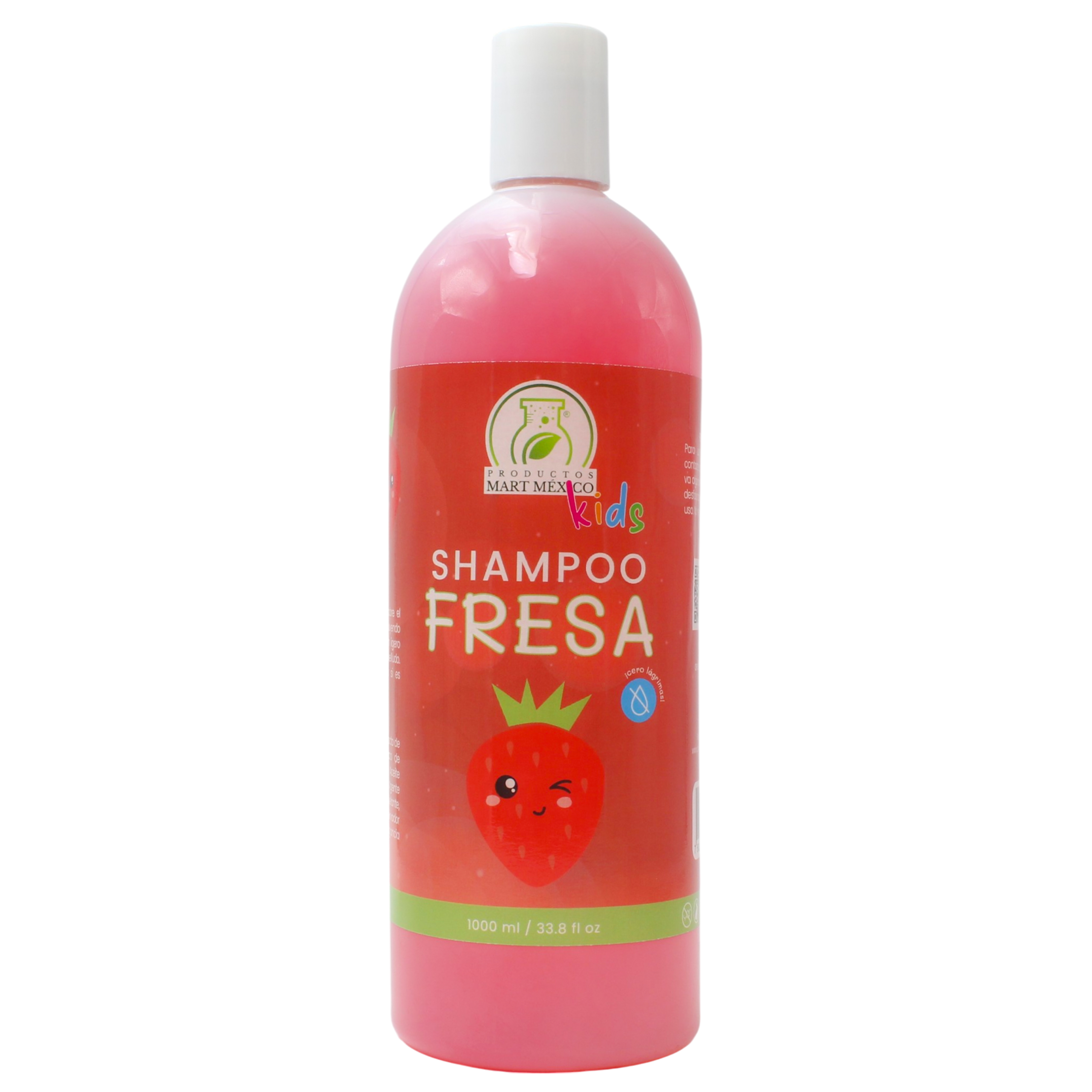 Foto 2 pulgar | Shampoo De Fresa Cero Lagrimas Capilar Acondiciona
Productos Mart México 1 Litro