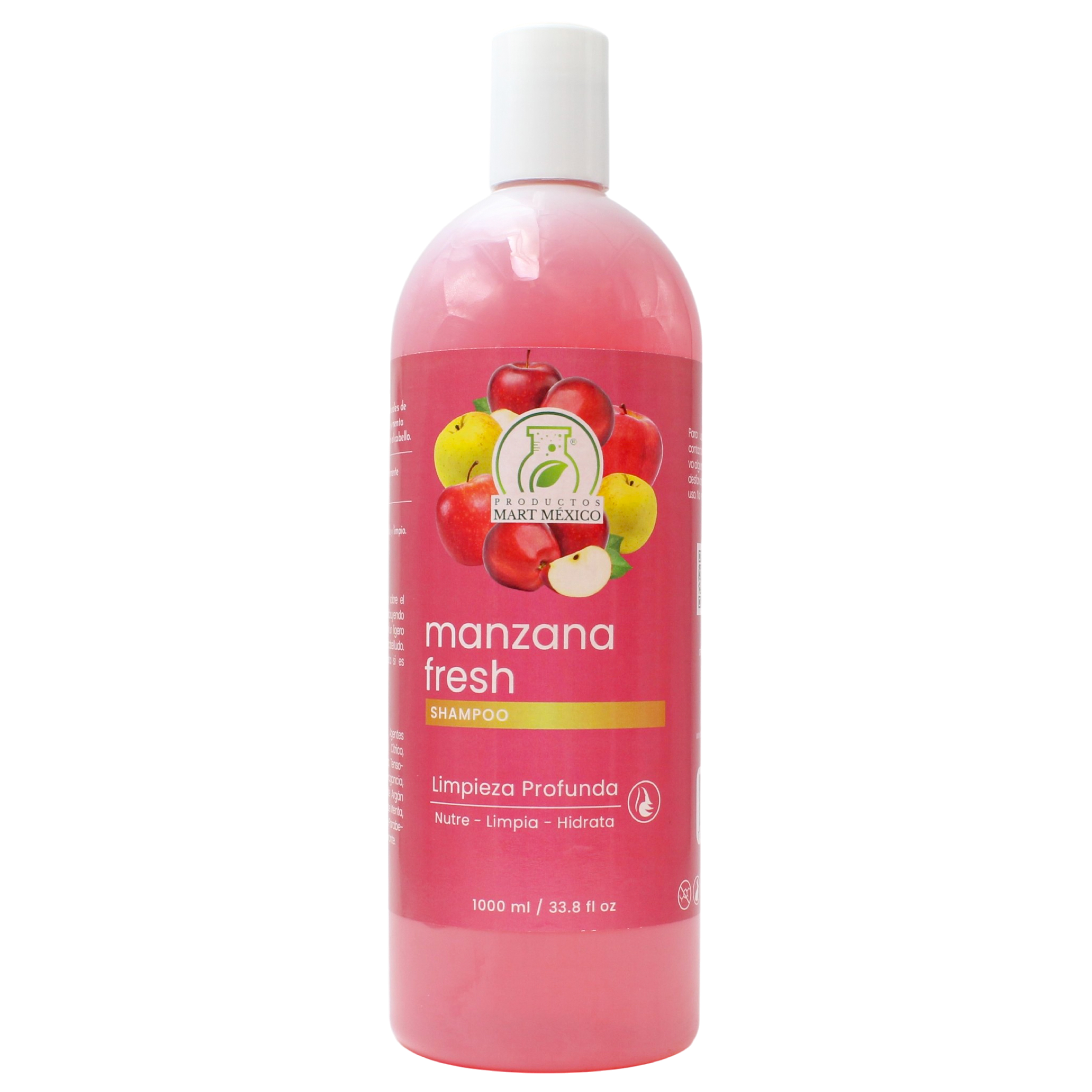 Foto 2 pulgar | Shampoo Manzana Fresh Fortalece - Nutre
Productos Mart México 1 Litro