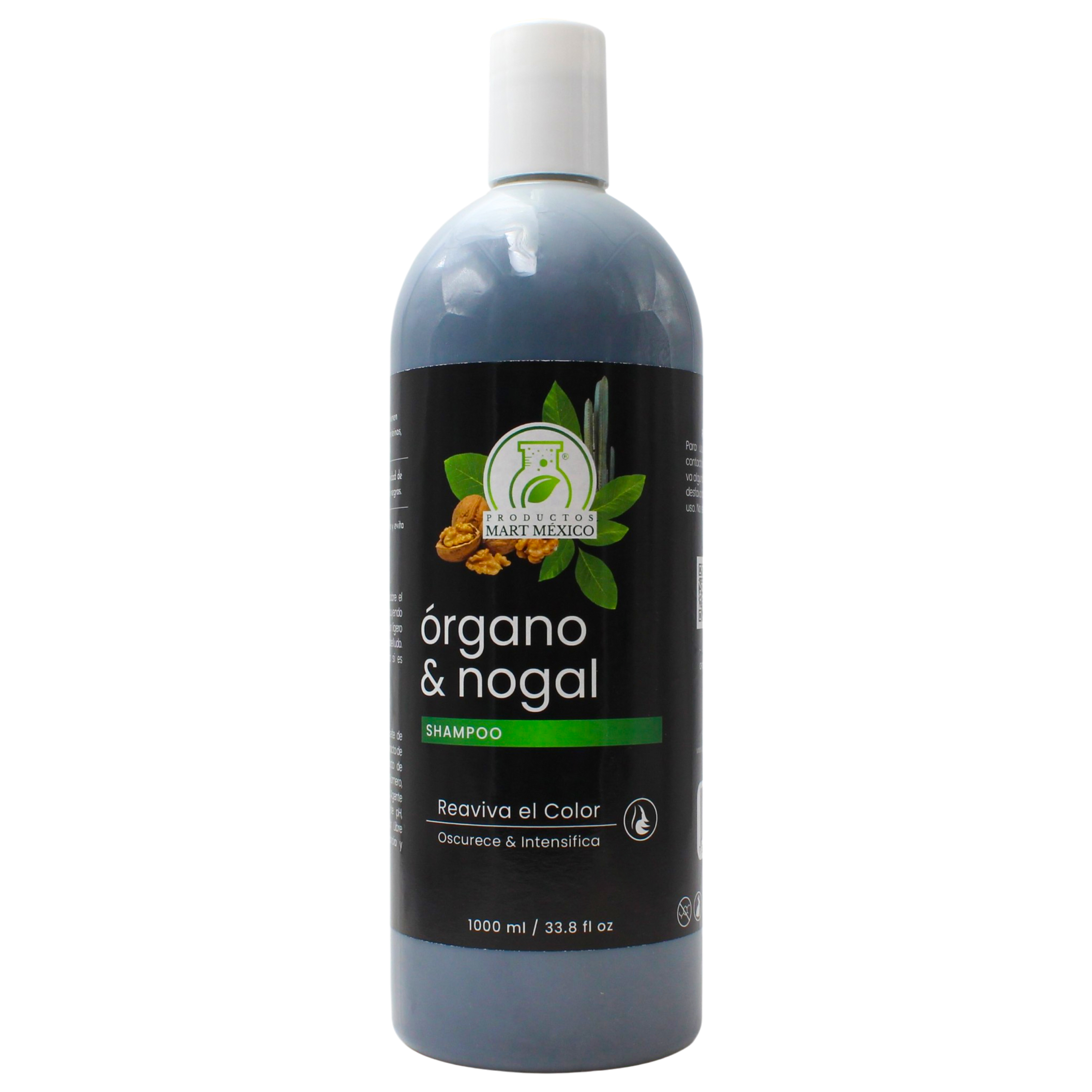 Shampoo De Organo & Nogal Capilar Hidrata - Brillo
Productos Mart México 1 Litro