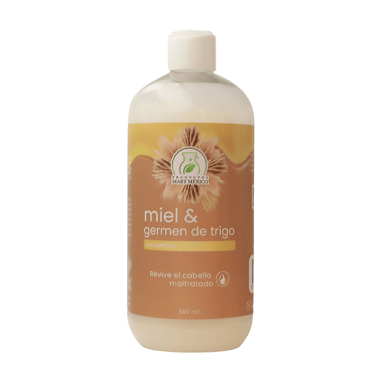 Shampoo De Germen De Trigo & Miel Orgánica Brillo
Productos Mart México 500 Ml