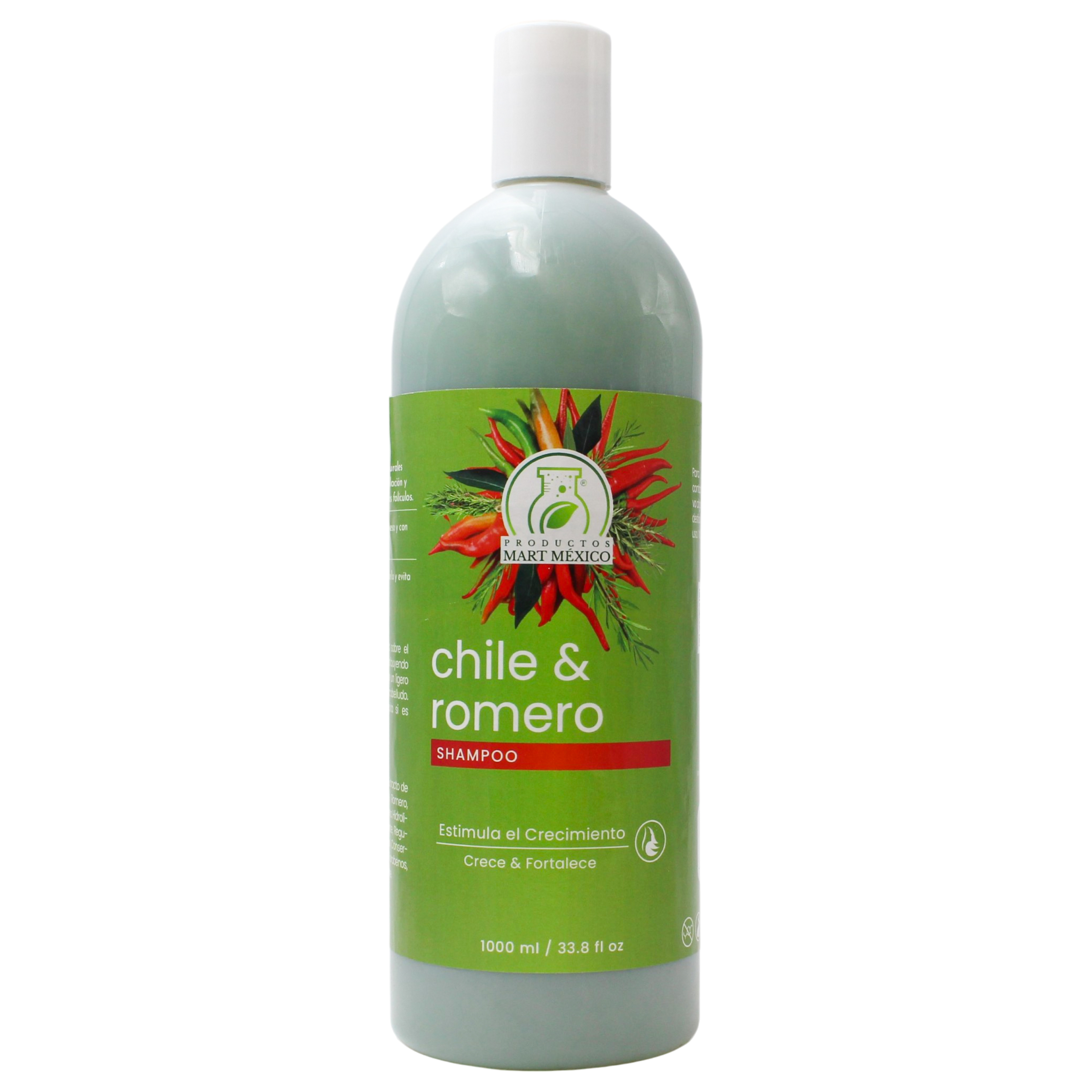 Shampoo De Chile & Romero Capilar  Brillo - Estimula
Productos Mart México 1 Litro