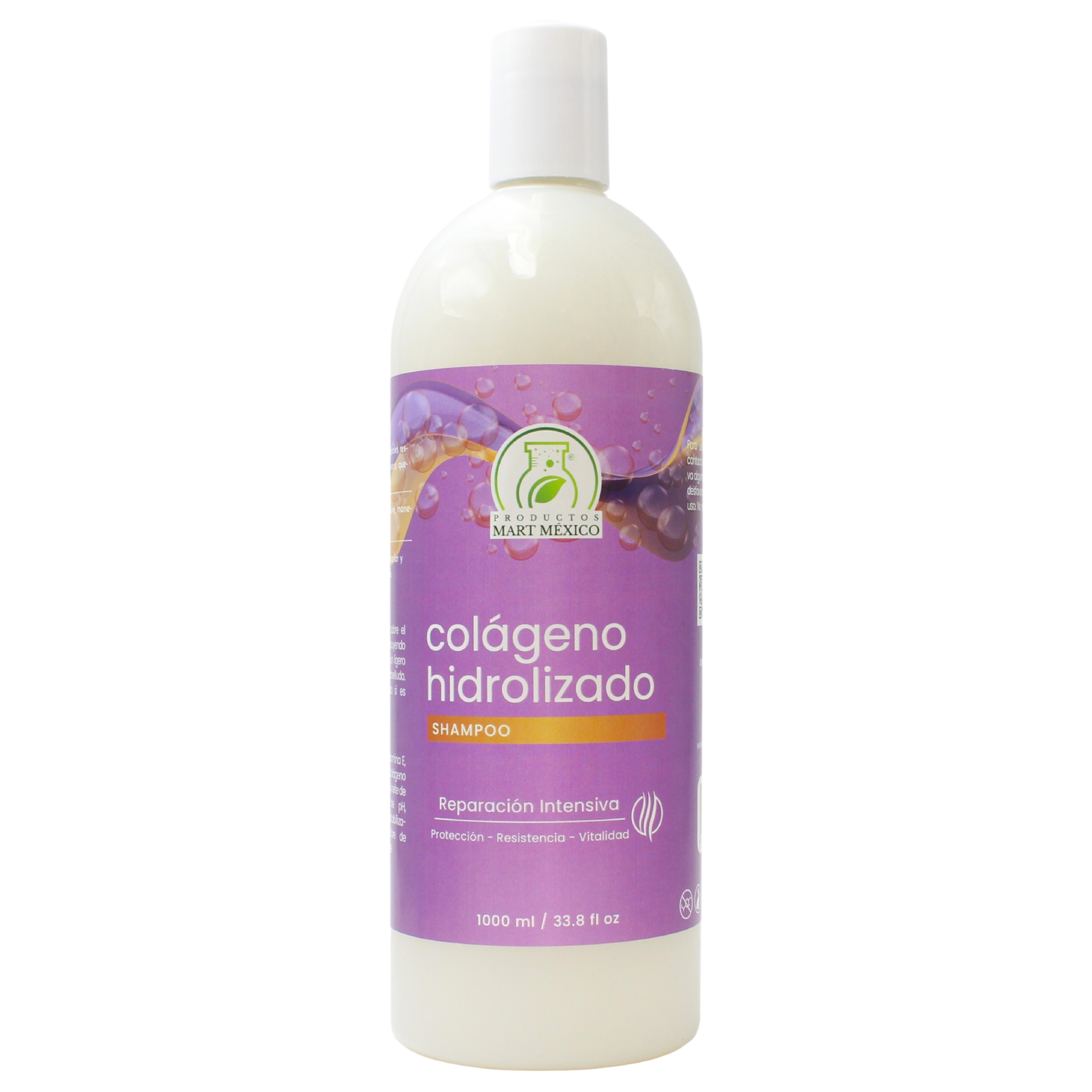 Shampoo Capilar De Colágeno Hidrolizado Elasticidad
Productos Mart México 1 Litro