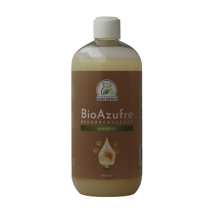 Shampoo Bio Azufre Sebor Regulador Capilar Fortalece
Productos Mart México 500 Ml