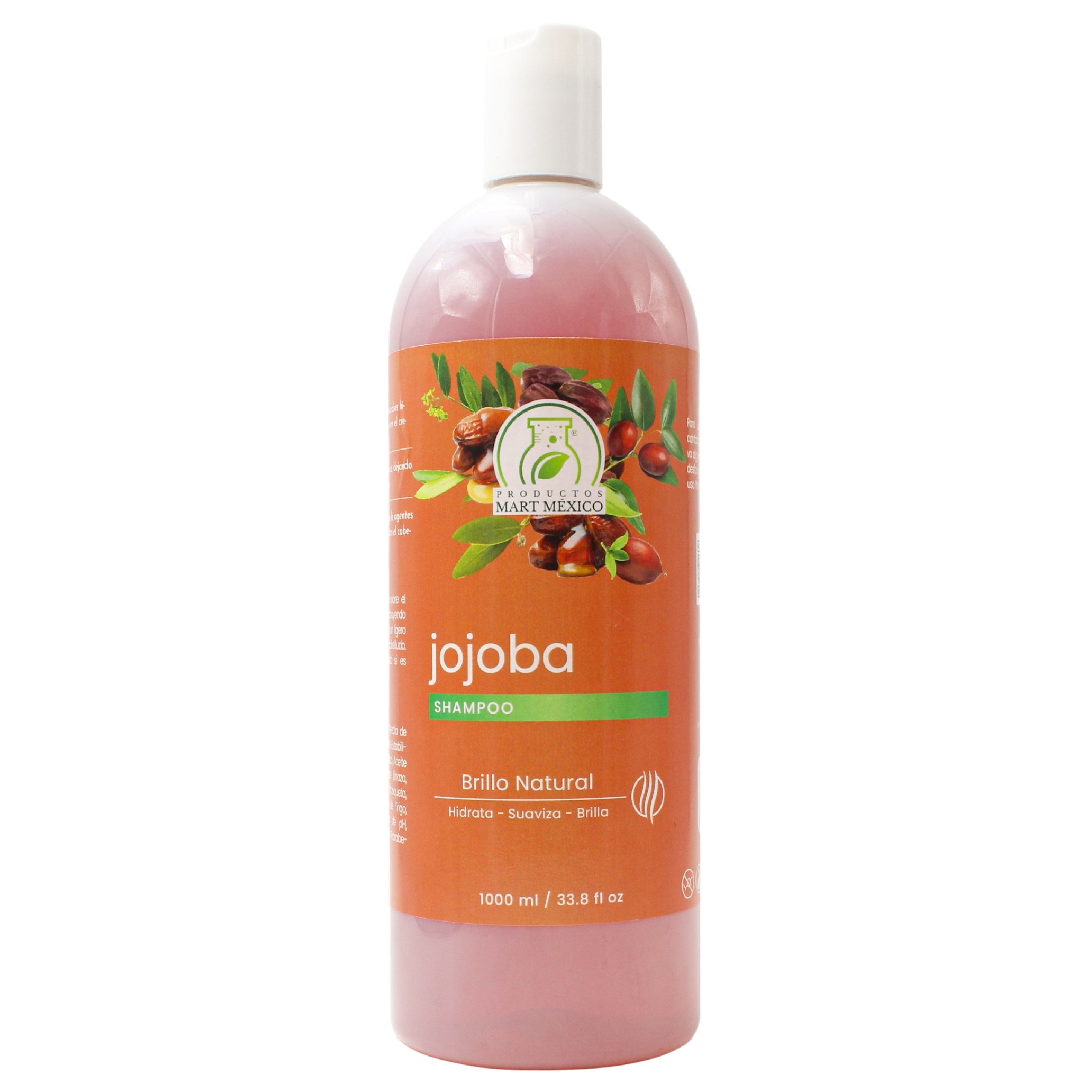 Shampoo Capilar De Jojoba- Fortalecedor - Reparador
Productos Mart México 1 Litro