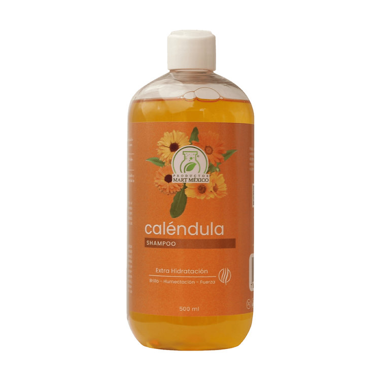 Shampoo Capilar De Calendula Fortalecedor - Anti Frizz
Productos Mart México 500 Ml