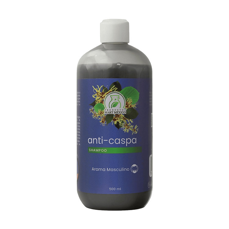 Foto 2 pulgar | Shampoo Capilar Anti Caspa Hombre Fortalecedor
Productos Mart México 500 Ml