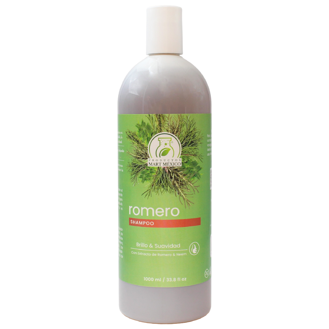 Foto 2 pulgar | Shampoo Capilar De Romero Antioxidantes 
Productos Mart México 1 Litro