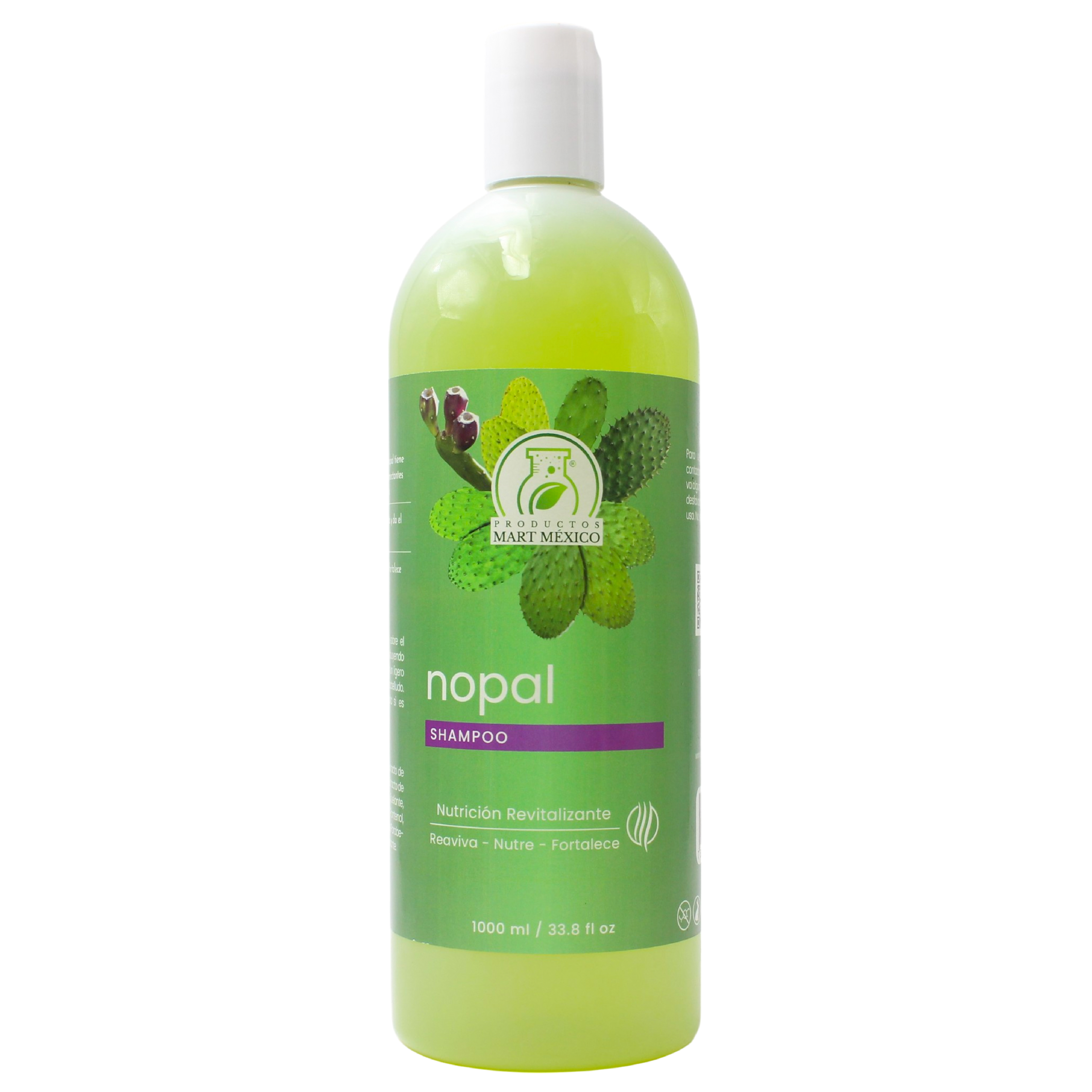 Shampoo Capilar De Nopal Estimulante - Suavidad
Productos Mart México 1 Litro