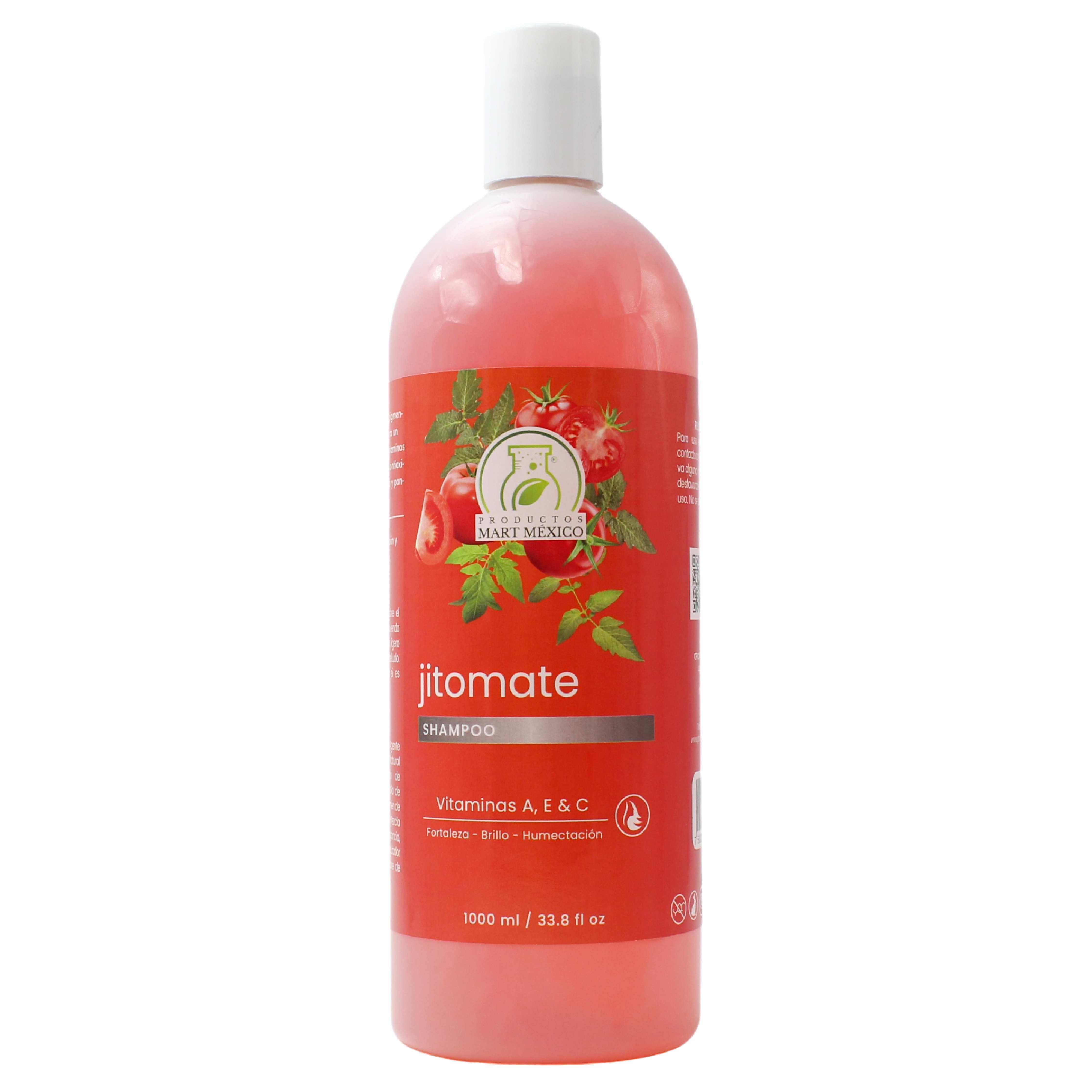 Shampoo Capilar De Jitomate Estimulante - Reparador
Productos Mart México 1 Litro
