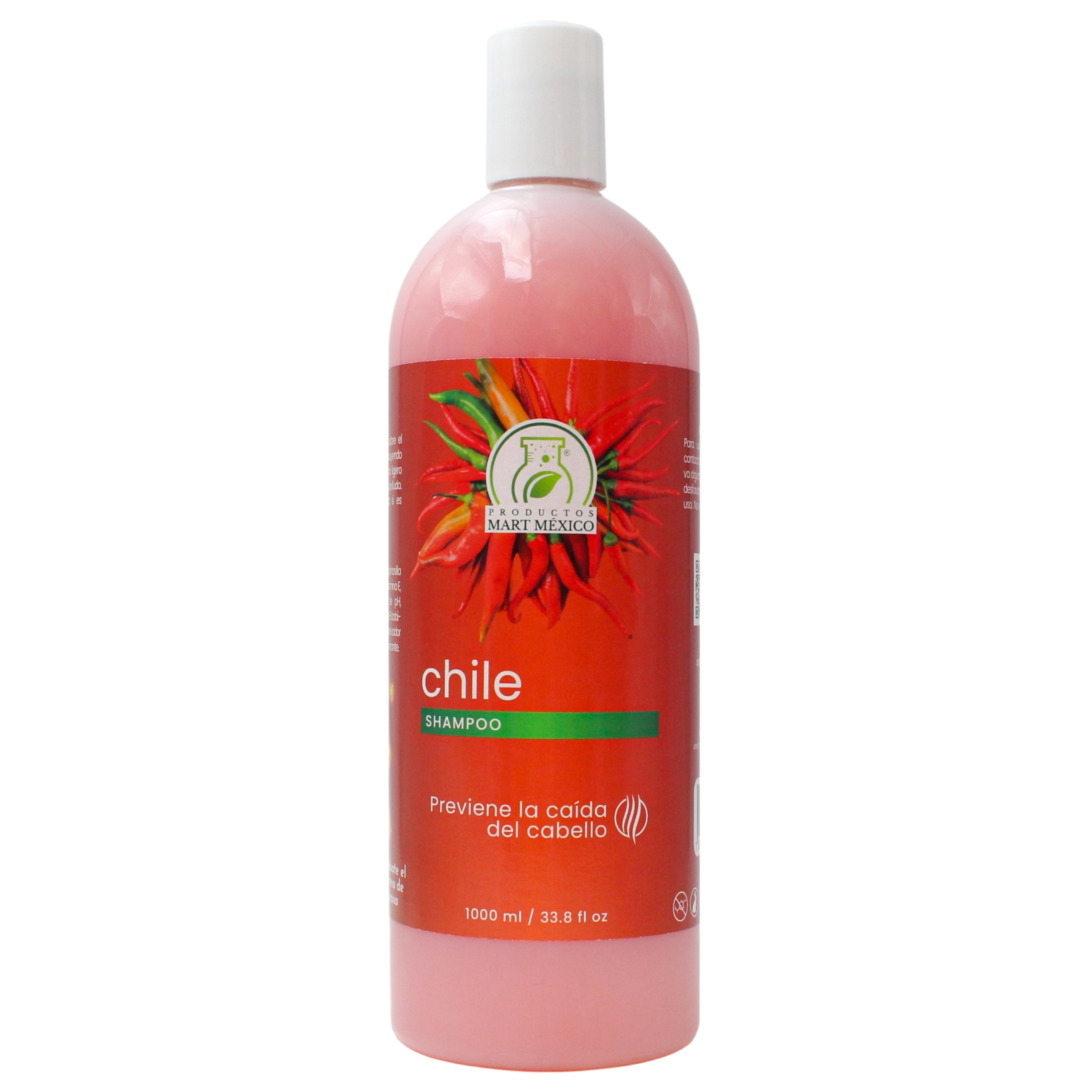 Foto 2 pulgar | Shampoo Capilar De Chile Fortalecedor - Antioxidantes
Productos Mart México 1 Litro