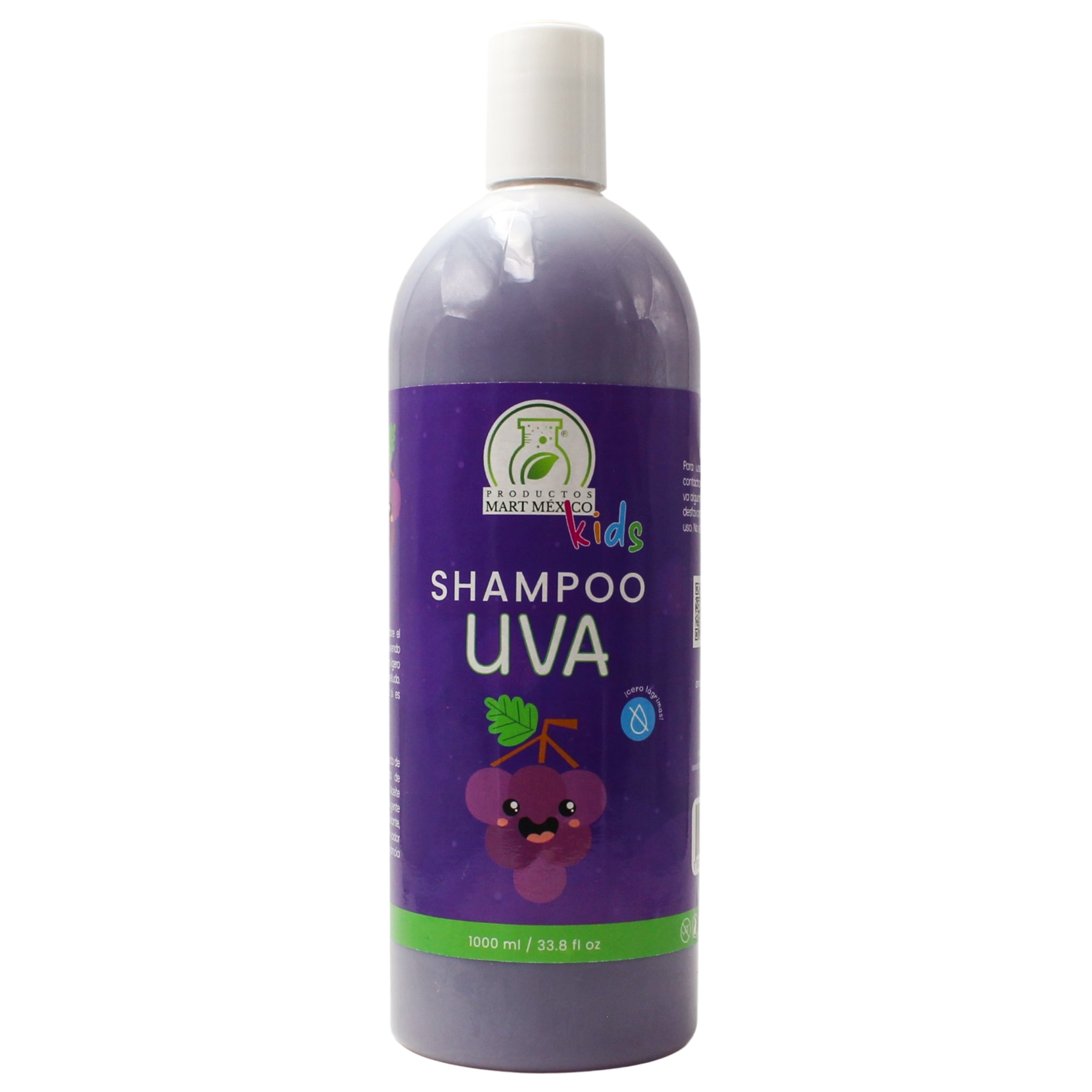 Foto 2 pulgar | Shampoo De Uva Cero Lágrimas Capilar Refresca
Productos Mart México 1 Litro