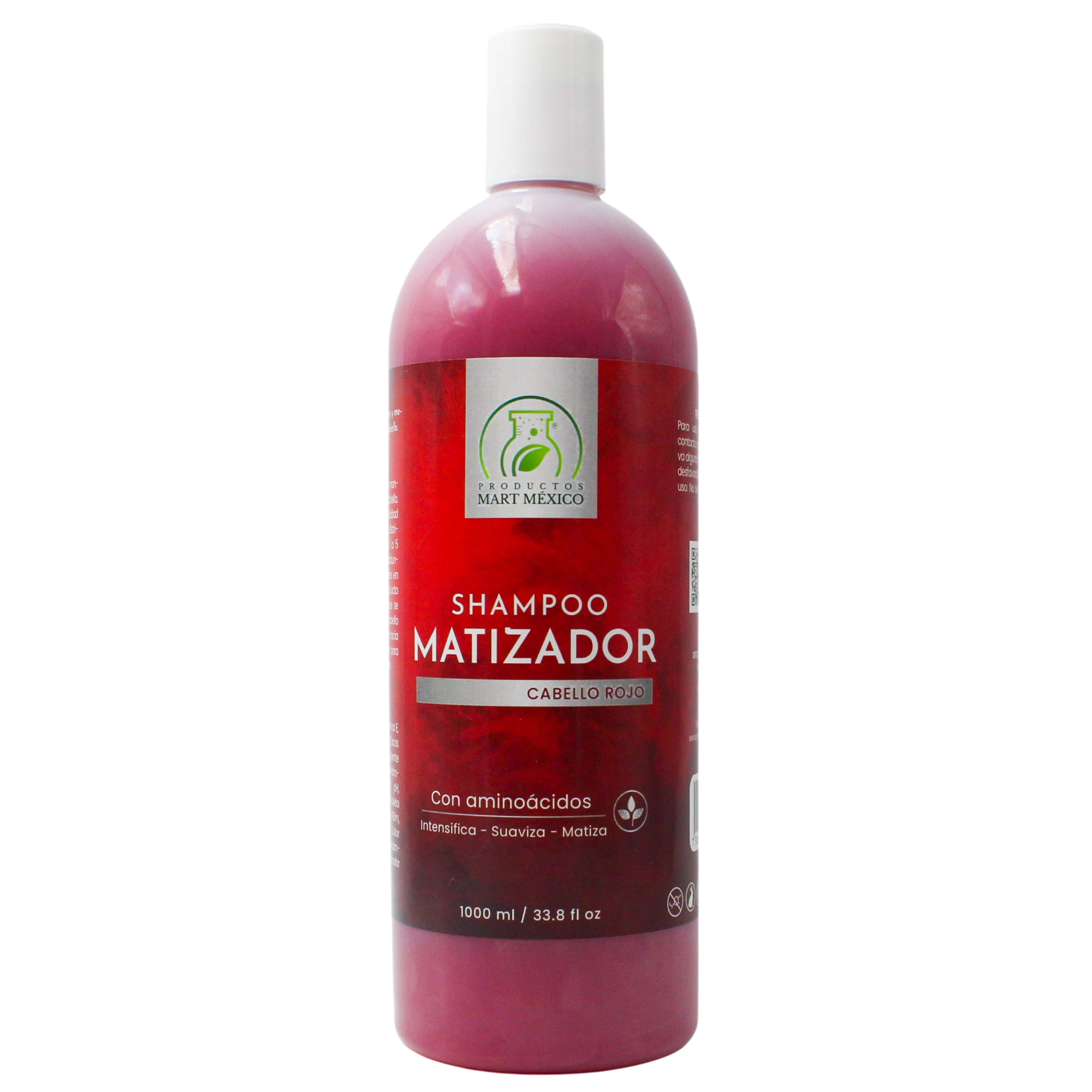 Shampoo Baño De Color Rojo Capilar Nutre - Fortalece
Productos Mart México 1 Litro