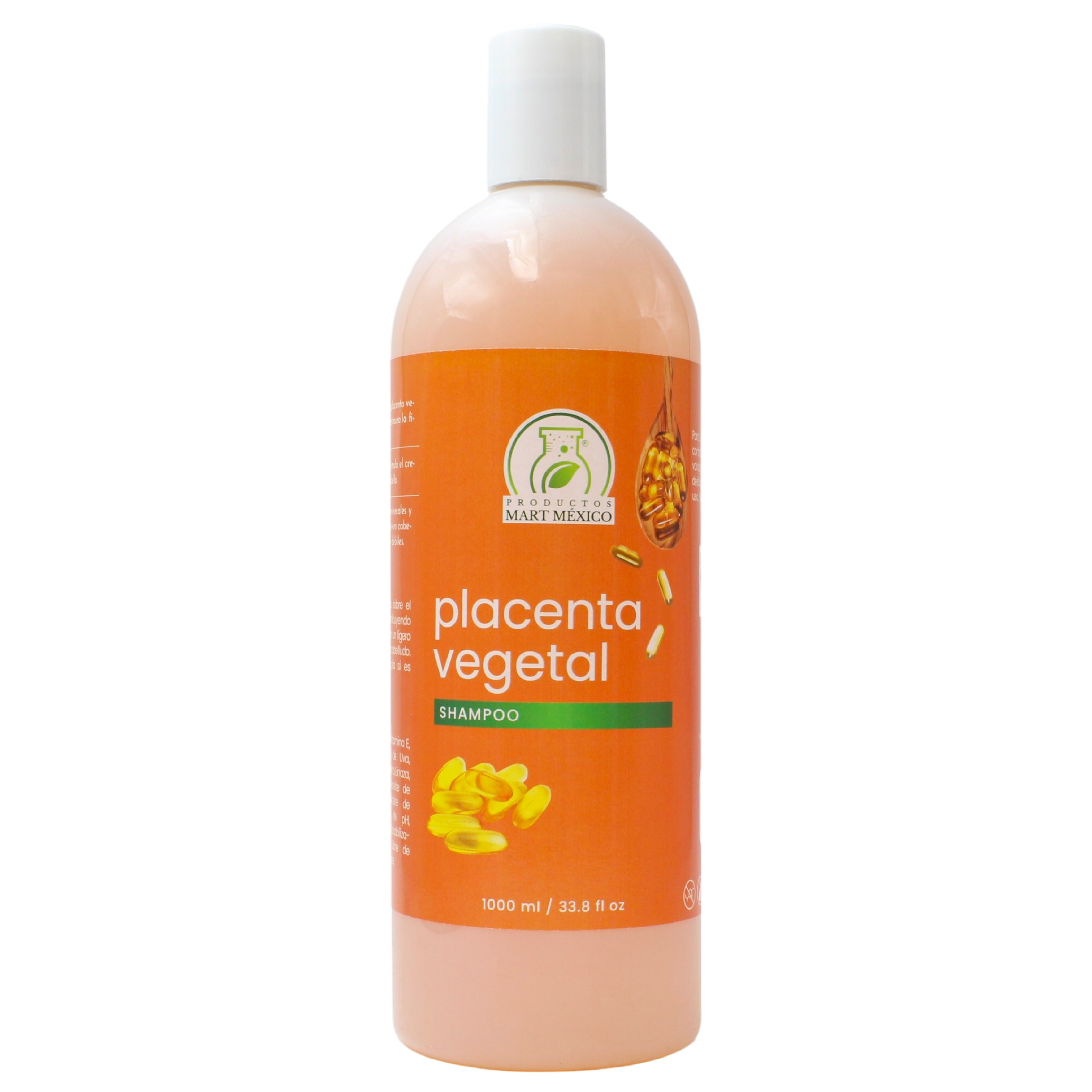 Foto 2 pulgar | Shampoo De Placenta Capilar Vegetal Repara - Estimula
Productos Mart México 1 Litro