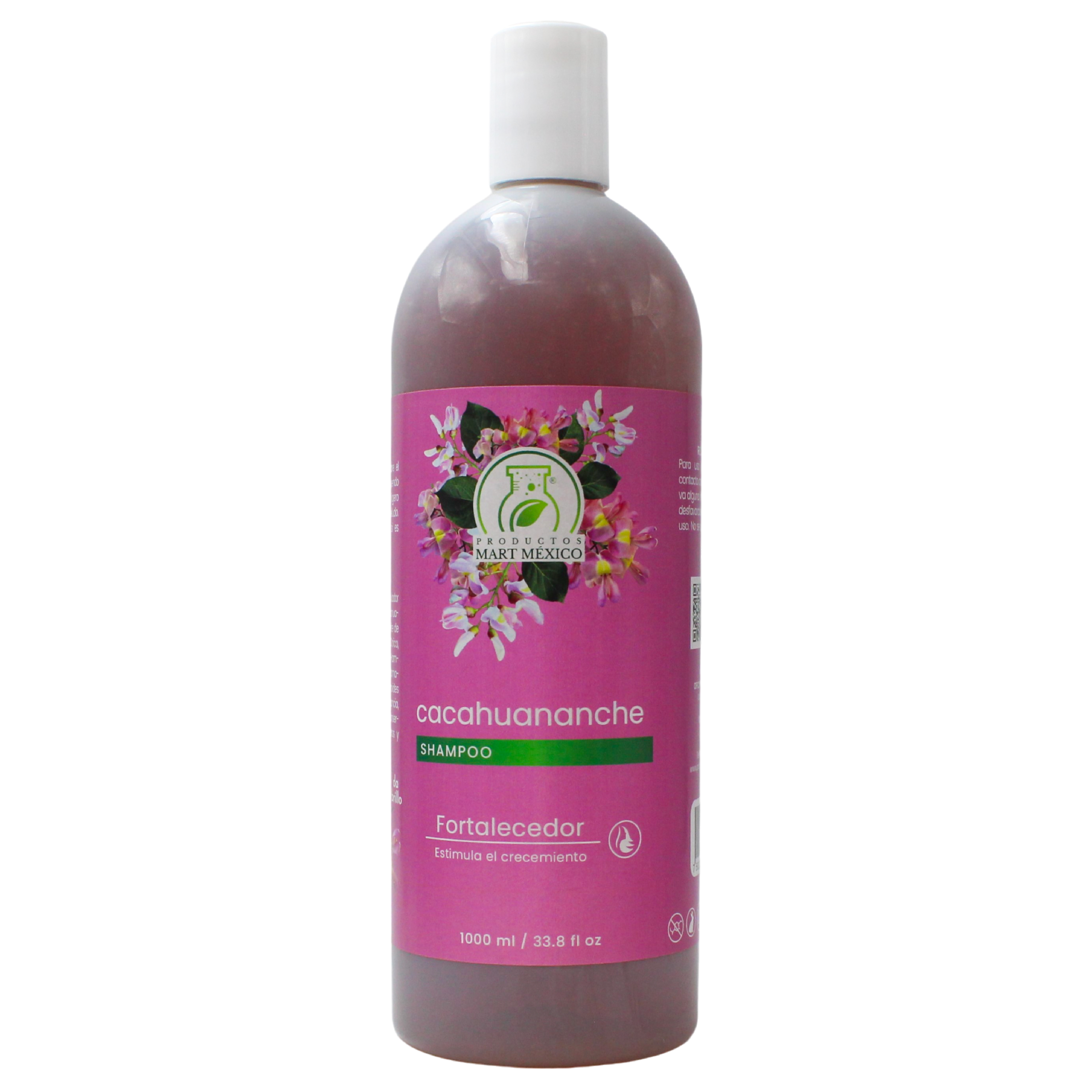 Shampoo Capilar De Cacahuananche Suavidad - Fortalecedor
Productos Mart México 1 Litro