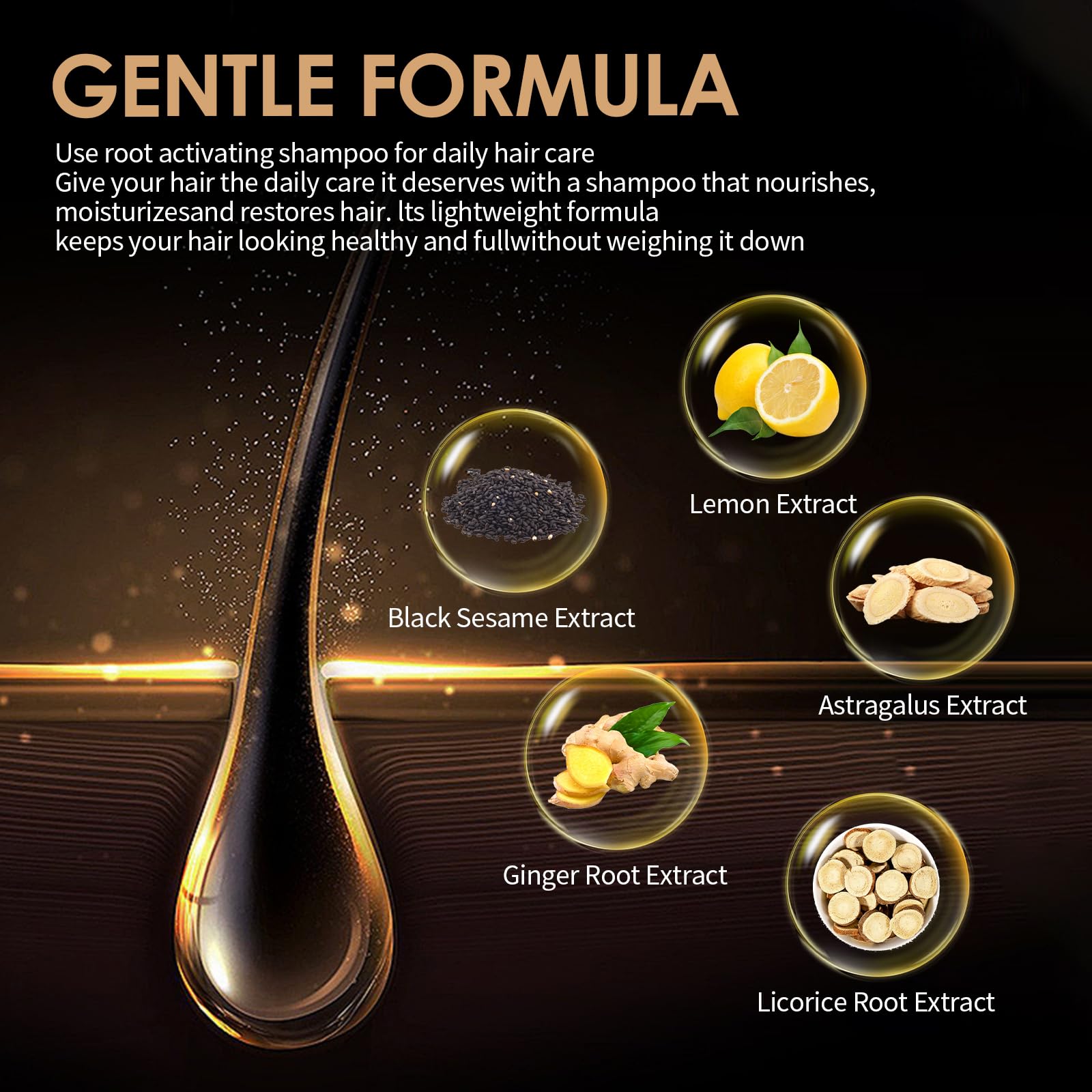 Foto 4 pulgar | Champú Spartan Root Activator, 200 Ml, Para El Crecimiento De Las Canas - Venta Internacional.