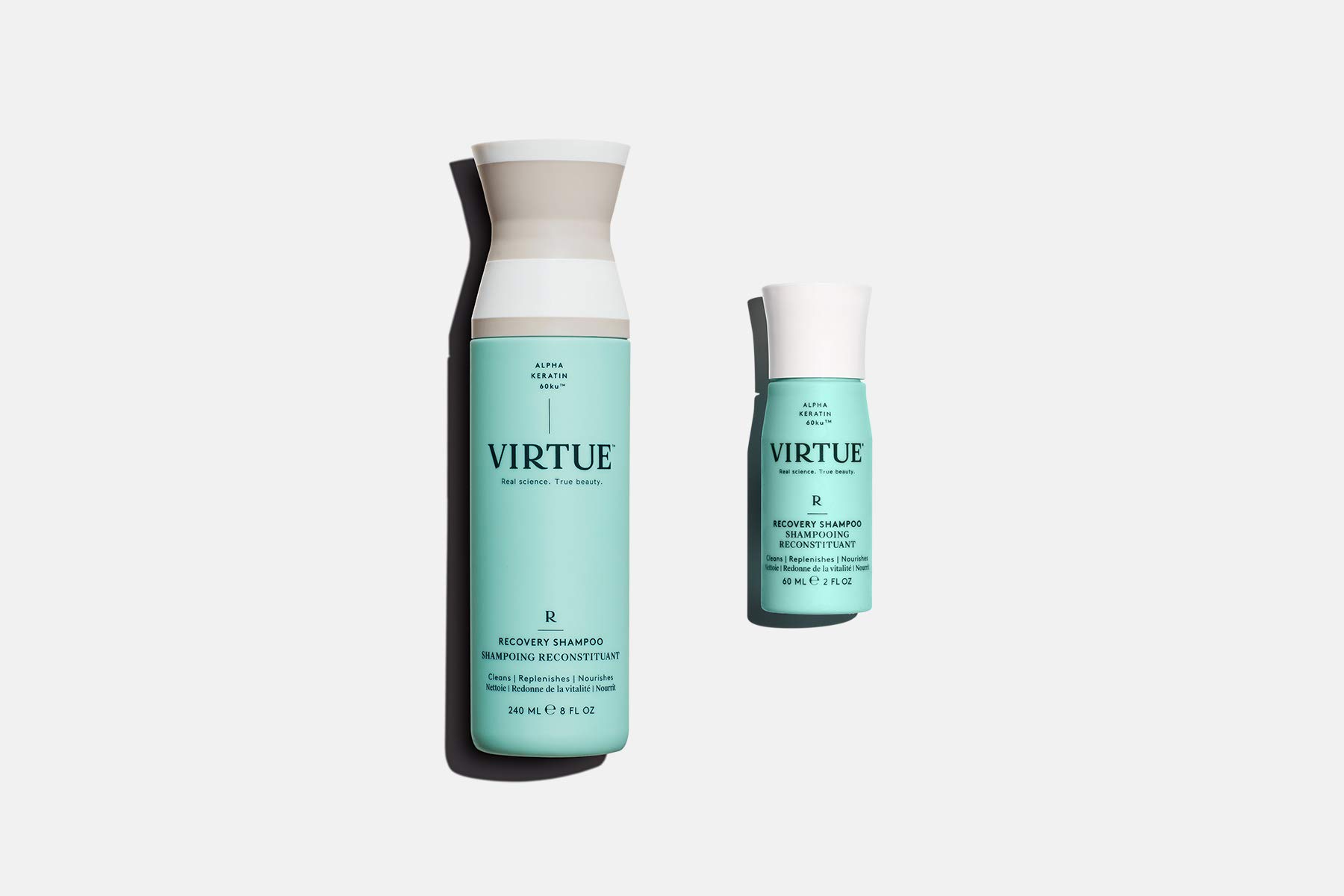 Foto 3 pulgar | Champú Virtue Recovery Alpha Keratin 60 Ku 240 Ml Sin Sulfatos - Venta Internacional.