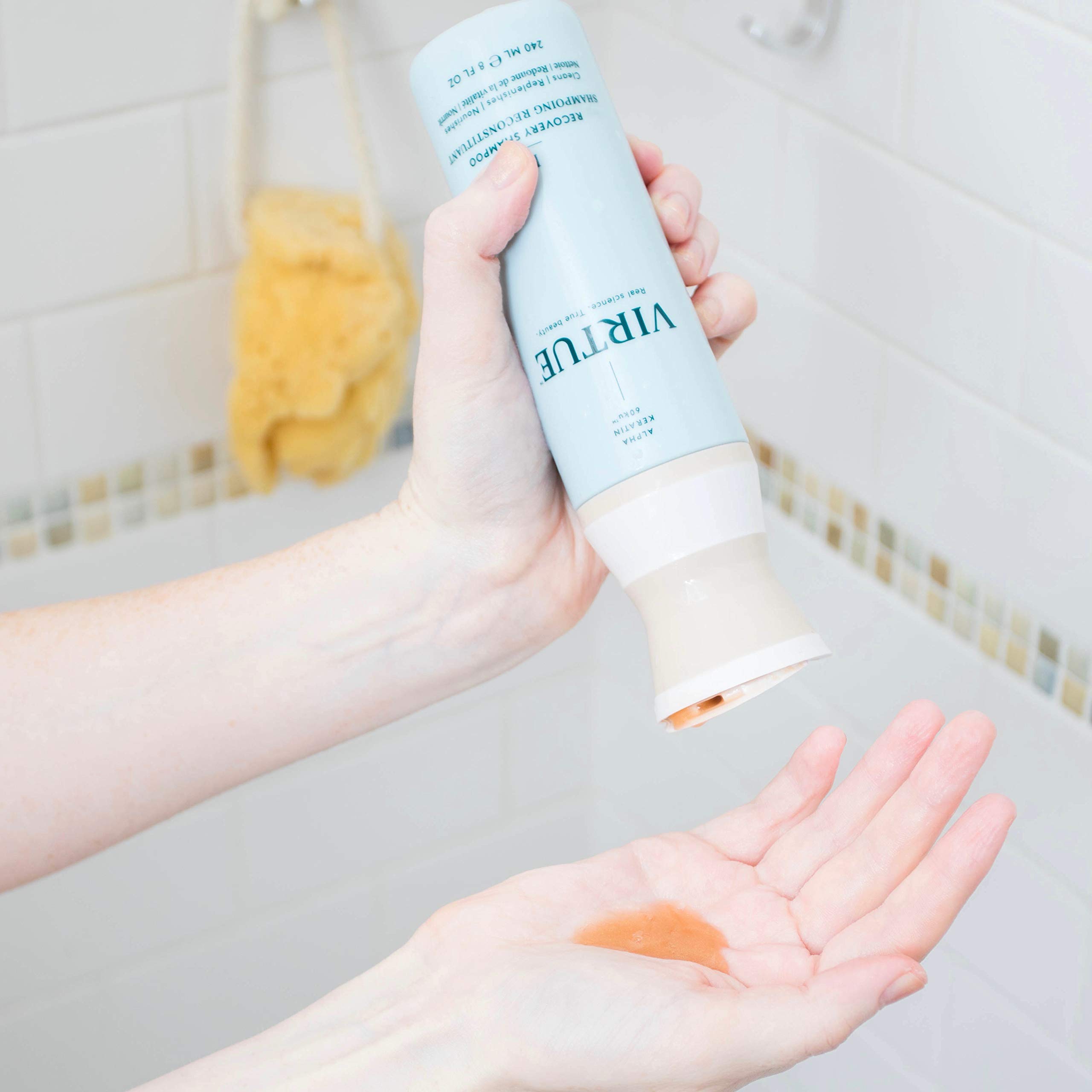 Foto 4 pulgar | Champú Virtue Recovery Alpha Keratin 60 Ku 240 Ml Sin Sulfatos - Venta Internacional.