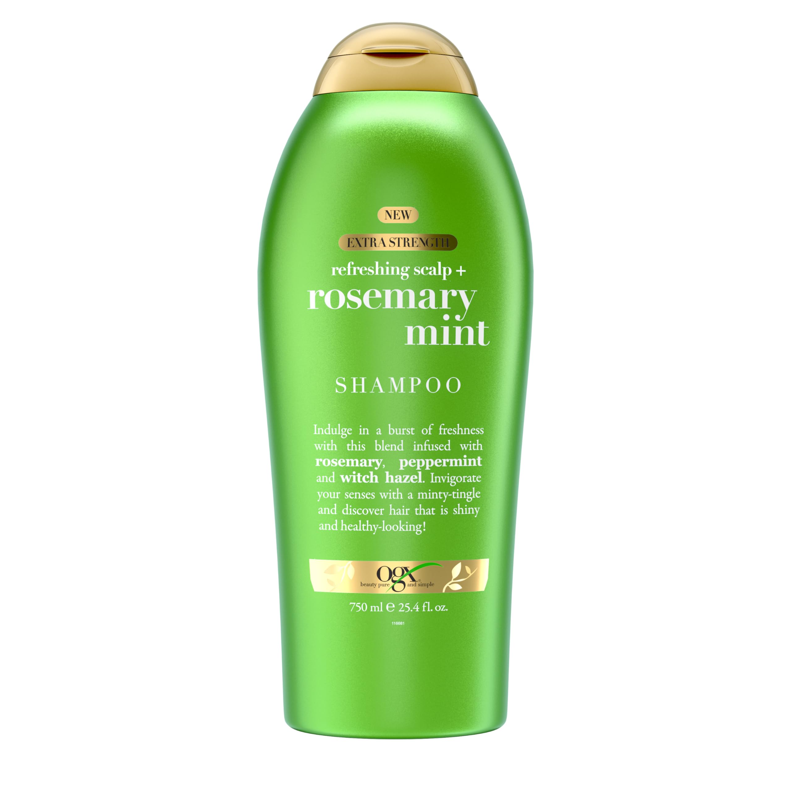 Champú Ogx Extra Strength Refreshing Scalp + Rosemary Mint 750 Ml - Venta Internacional.