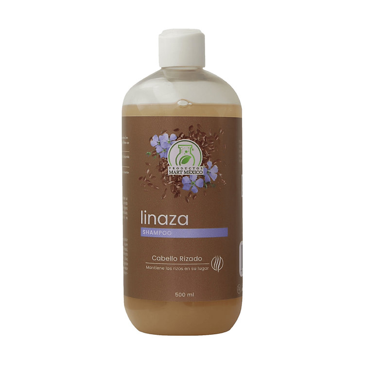 Shampoo Capilar Productos Mart México de Linaza Nutritivo Regulador 500 ml