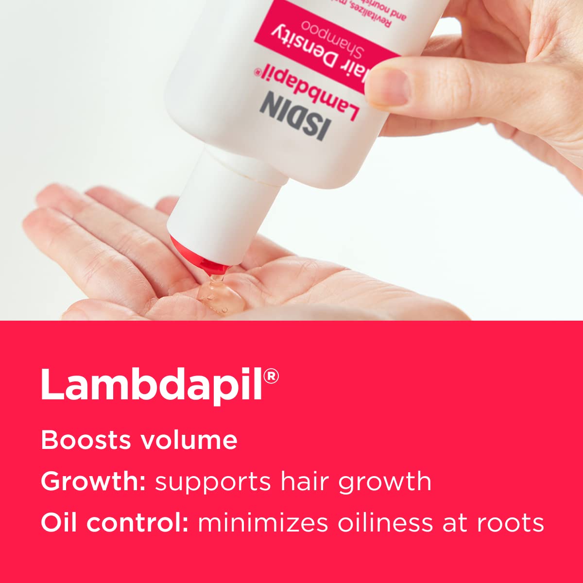 Foto 4 pulgar | Champú Isdin Lambdapil Para La Caída Del Cabello Revitaliza El Cabello Fino, 200 Ml - Venta Internacional.