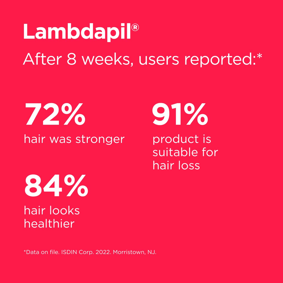 Foto 5 pulgar | Champú Isdin Lambdapil Para La Caída Del Cabello Revitaliza El Cabello Fino, 200 Ml - Venta Internacional.