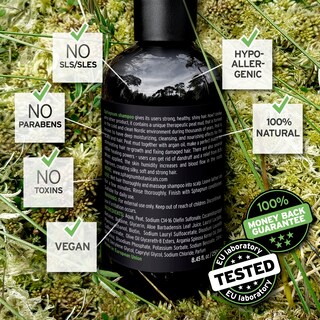 Foto 2 | Champú Sphagnum Botanicals Para El Crecimiento Del Cabello con Biotina - Venta Internacional