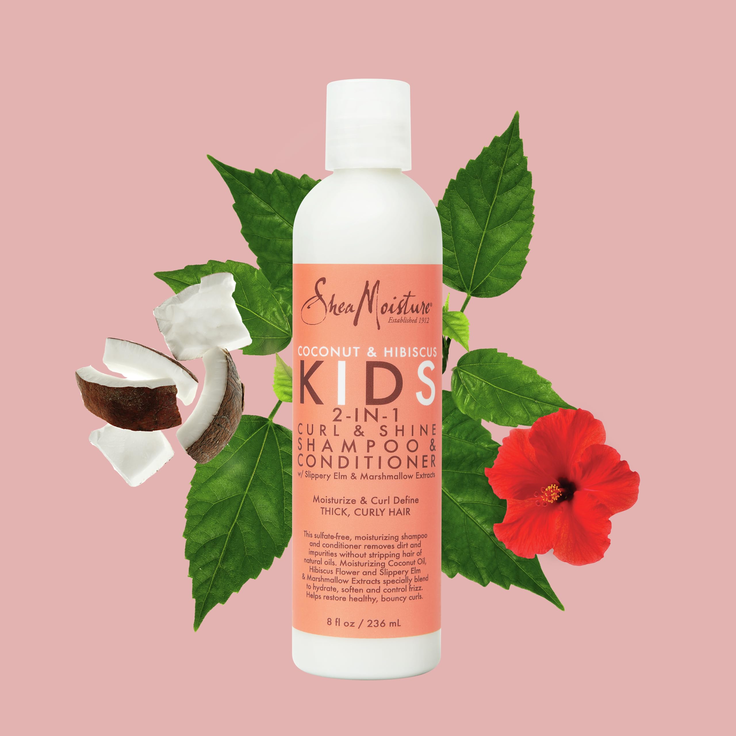 Foto 3 pulgar | Champú Y Acondicionador 2 En 1 Sheamoisture Coconut & Hibiscus - Venta Internacional.