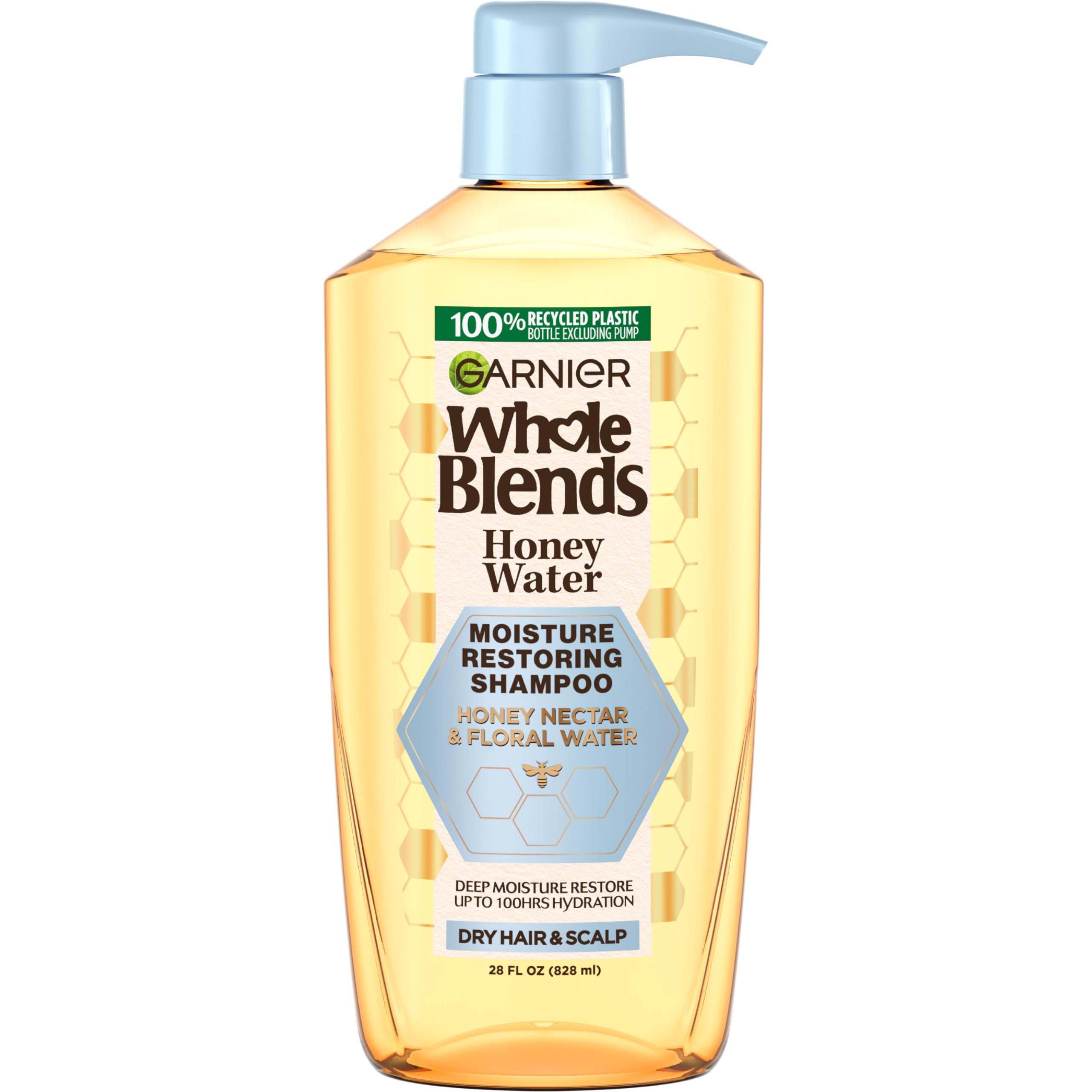 Foto 2 pulgar | Champú Garnier Whole Blends Honey Water 828 Ml Para Cabello Seco - Venta Internacional.