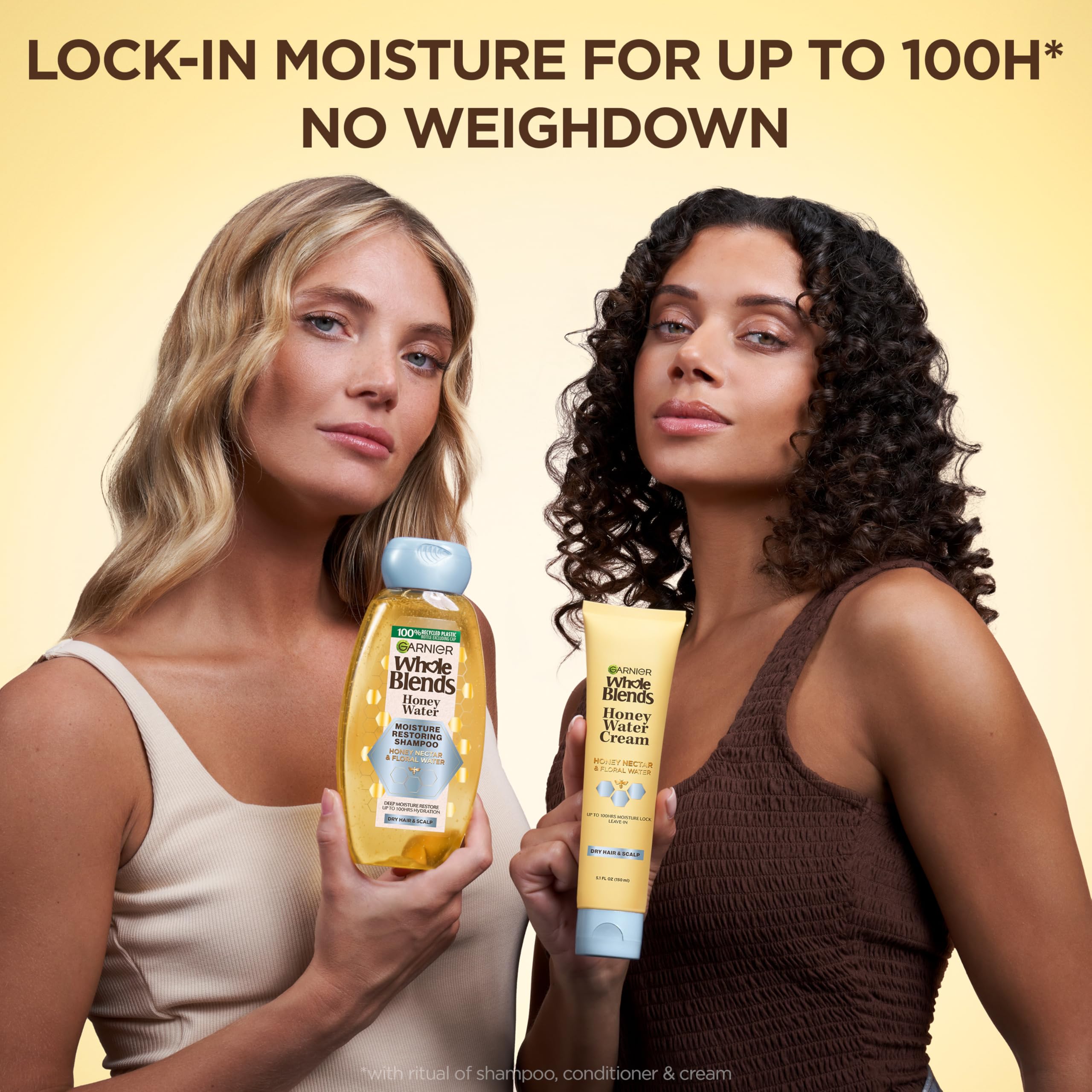Foto 8 pulgar | Champú Garnier Whole Blends Honey Water 828 Ml Para Cabello Seco - Venta Internacional.
