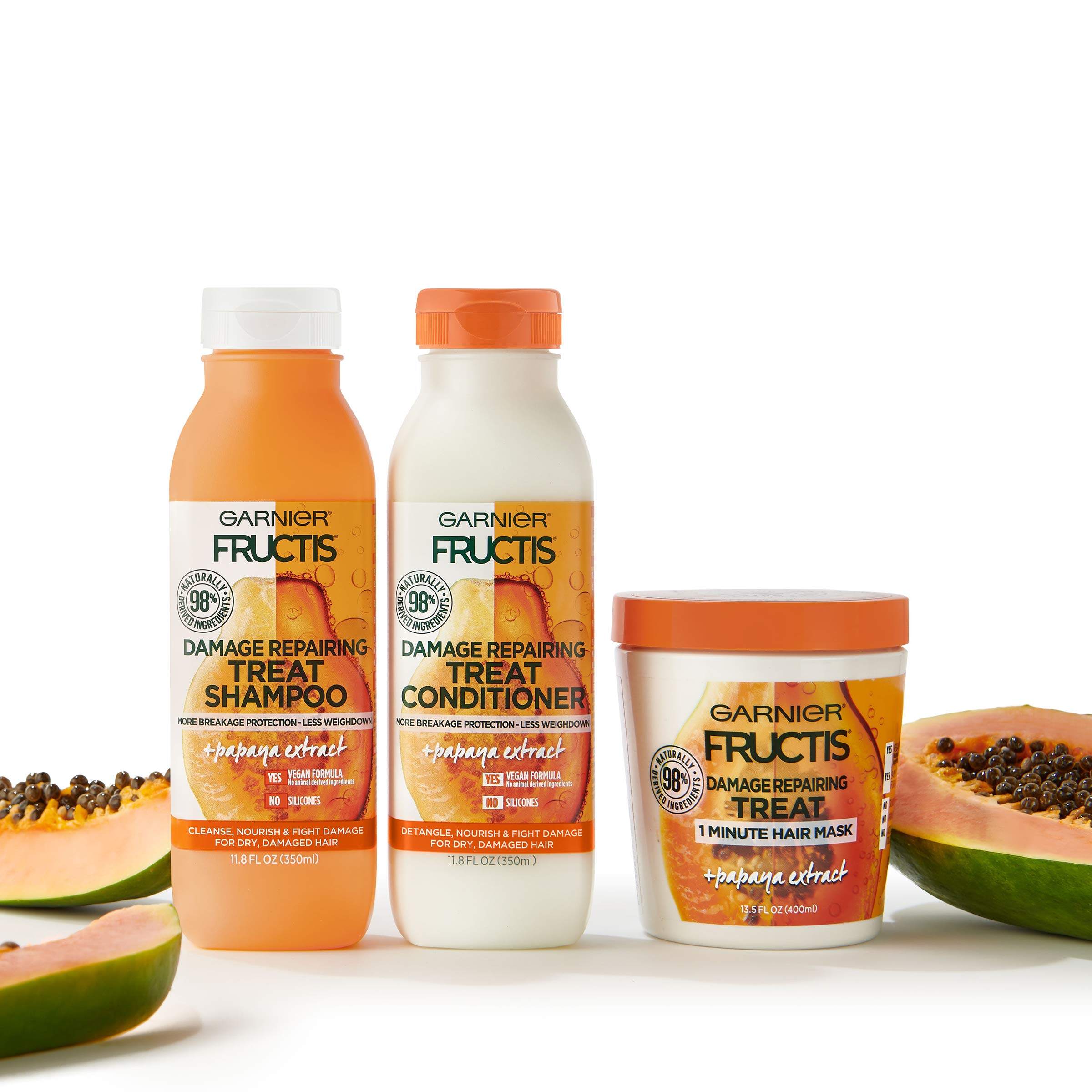 Foto 7 pulgar | Champú Garnier Fructis Damage Repair Treat 350 Ml - Venta Internacional.
