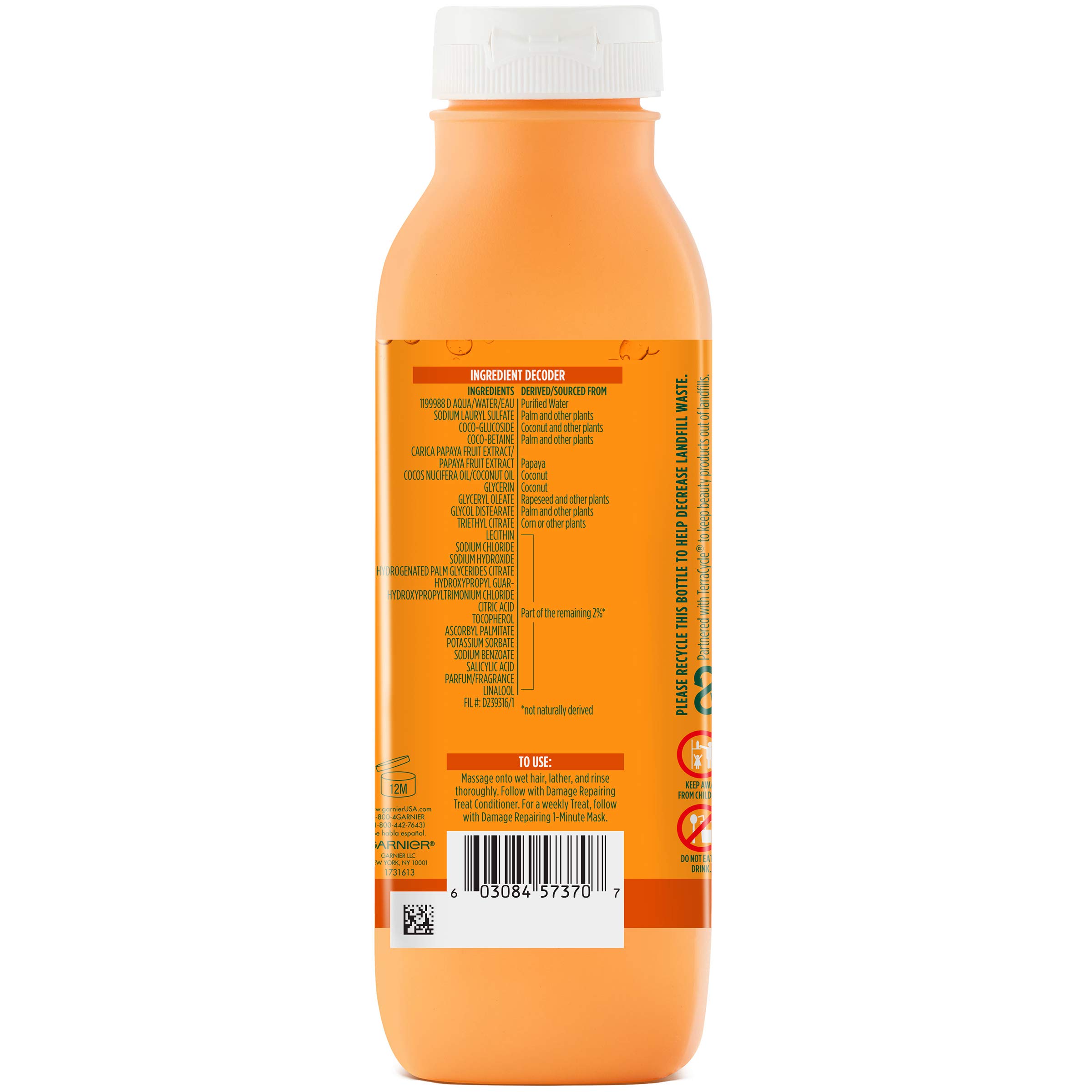 Foto 8 pulgar | Champú Garnier Fructis Damage Repair Treat 350 Ml - Venta Internacional.