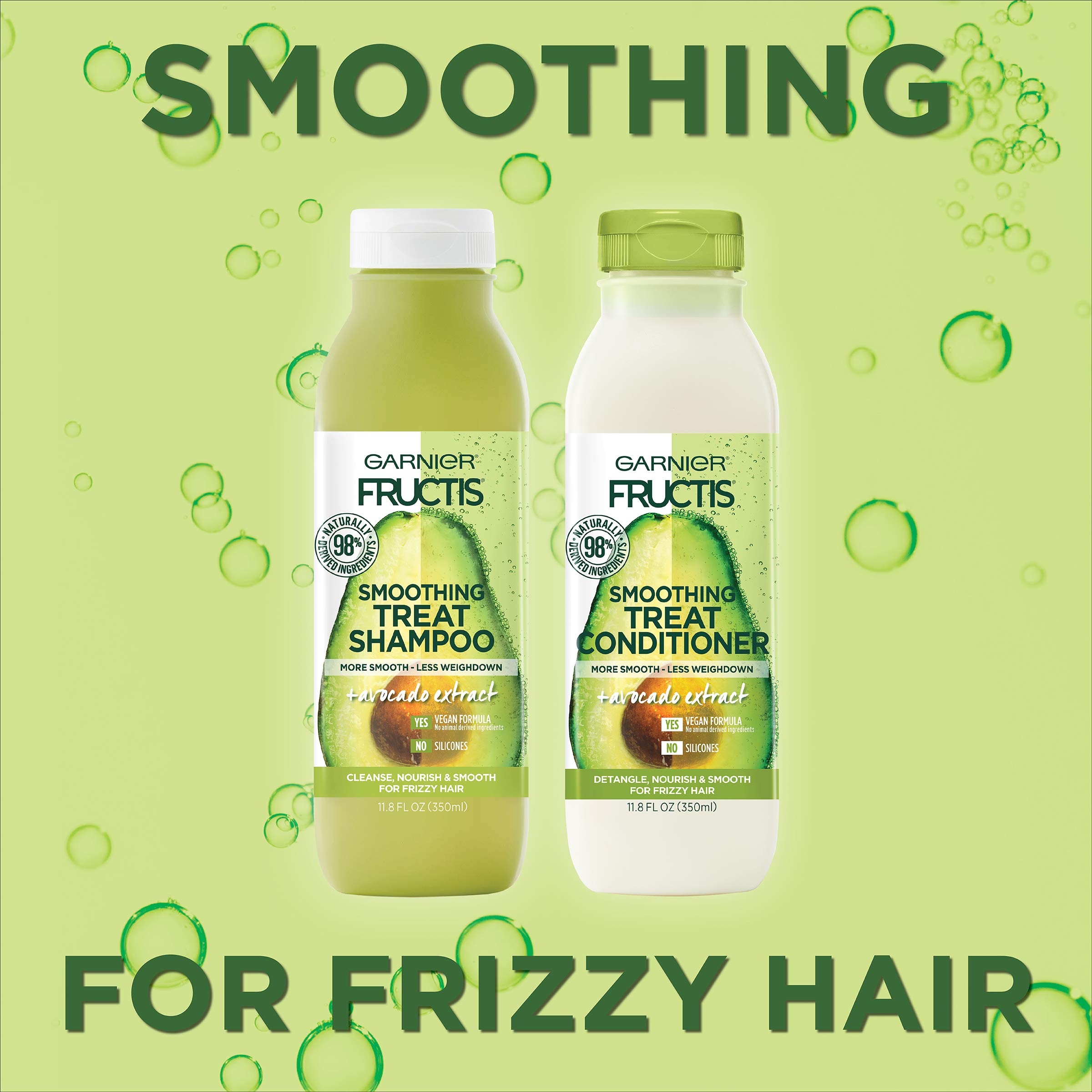 Foto 4 pulgar | Champú Garnier Fructis, Tratamiento Nutritivo Y Suavizante, 350 Ml - Venta Internacional.