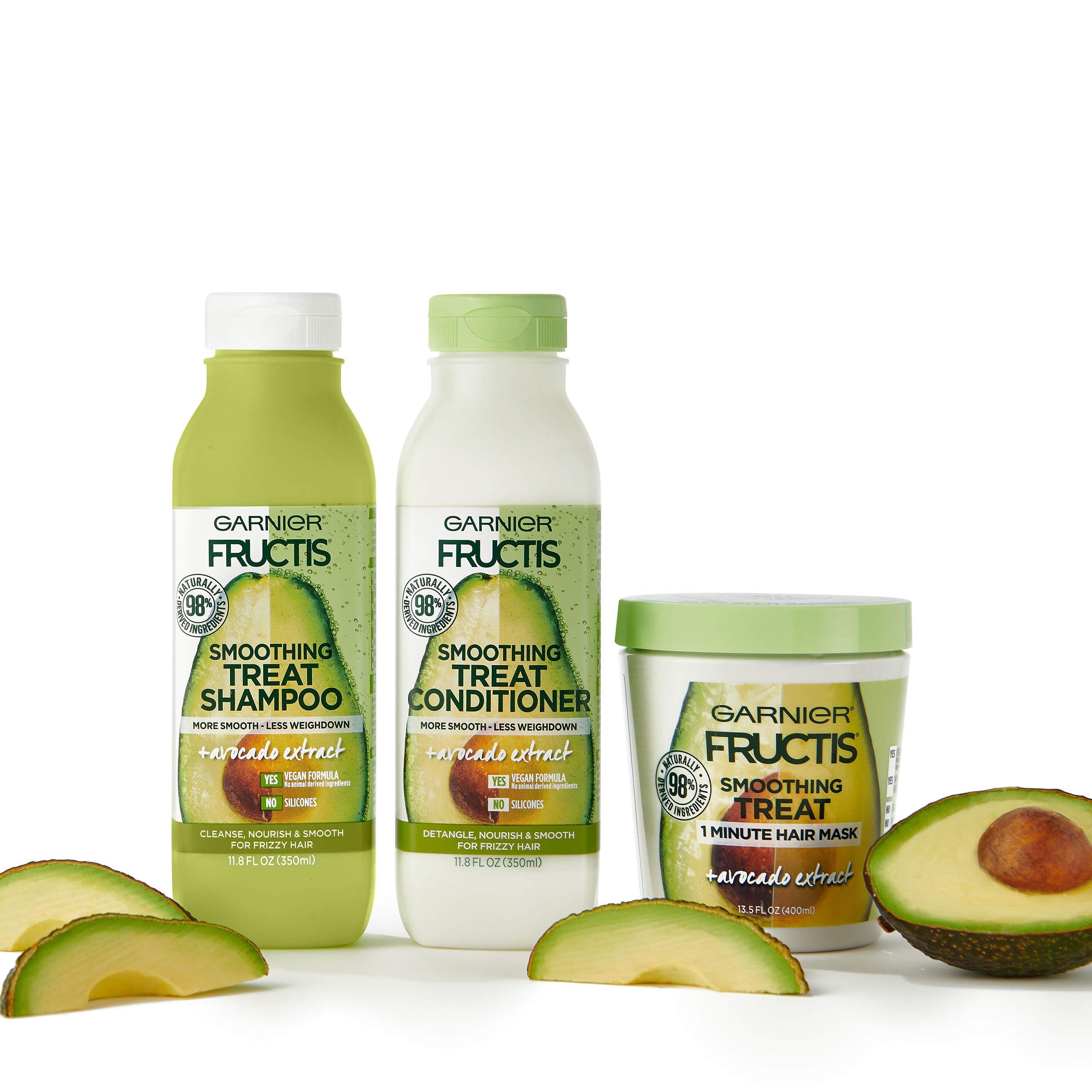 Foto 7 pulgar | Champú Garnier Fructis, Tratamiento Nutritivo Y Suavizante, 350 Ml - Venta Internacional.
