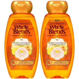 Foto 1 | Champú Garnier Whole Blends Illuminating 370 Ml Con Aceite De Argán - Venta Internacional.