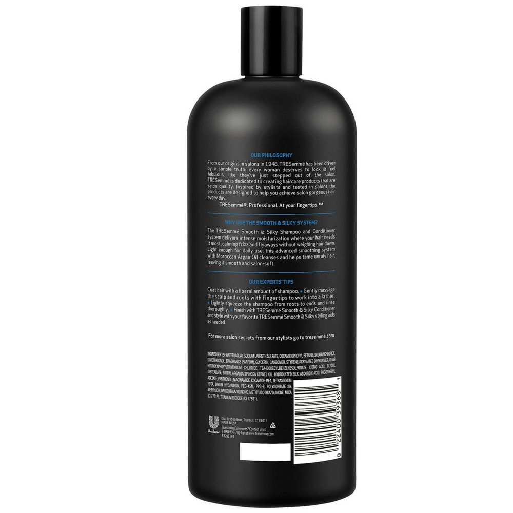 Foto 3 pulgar | Champú Tresemmé, Suave Y Sedoso, Aceite De Argán Marroquí, 828 Ml - Venta Internacional.