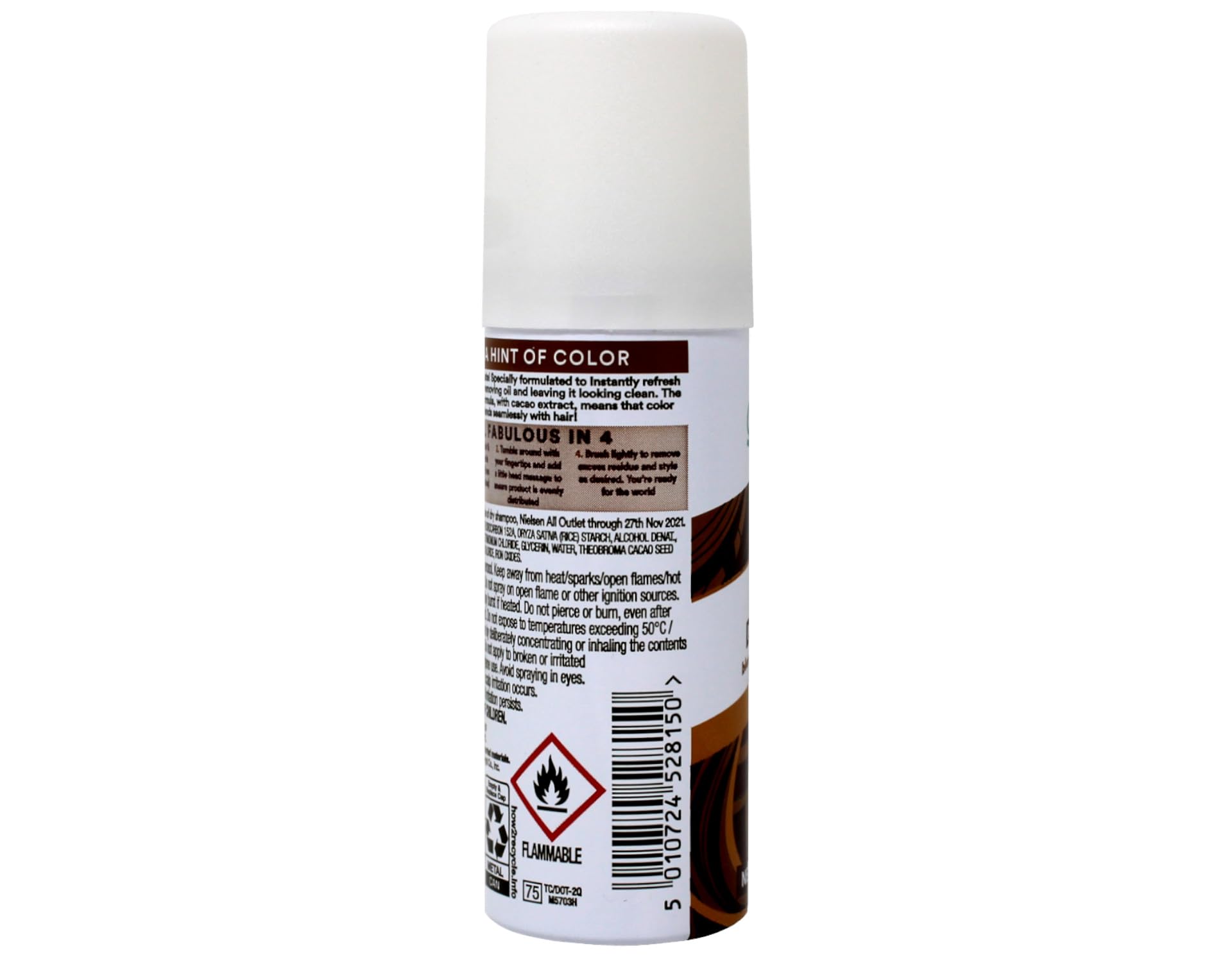 Foto 6 pulgar | Shampoo en Seco Batiste Dark Mini 30 gr 3 Piezas-Venta Internacional