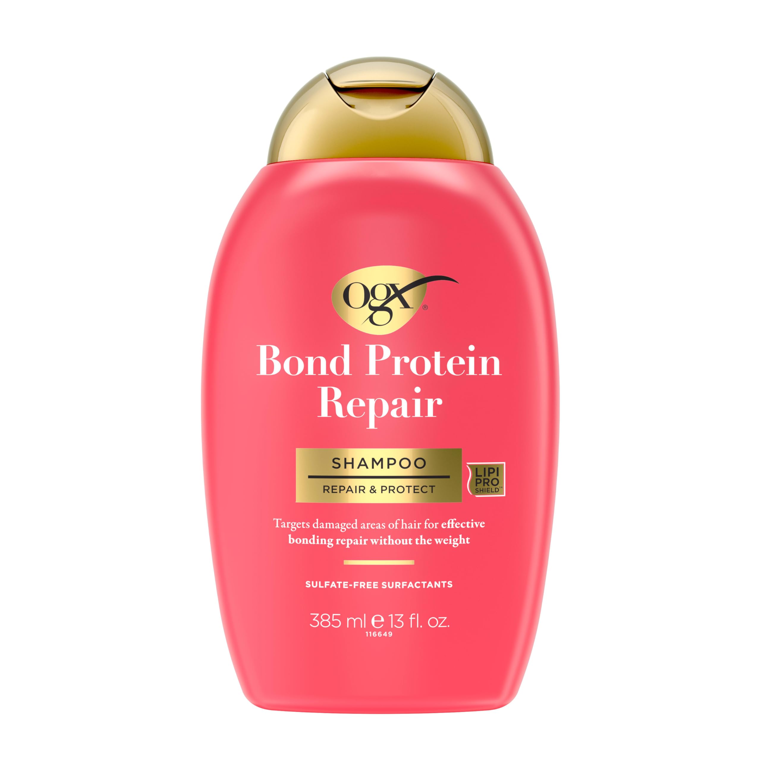 Foto 2 pulgar | Champú Ogx Repair & Protect Bond Protein 385 Ml Sin Sulfatos - Venta Internacional.