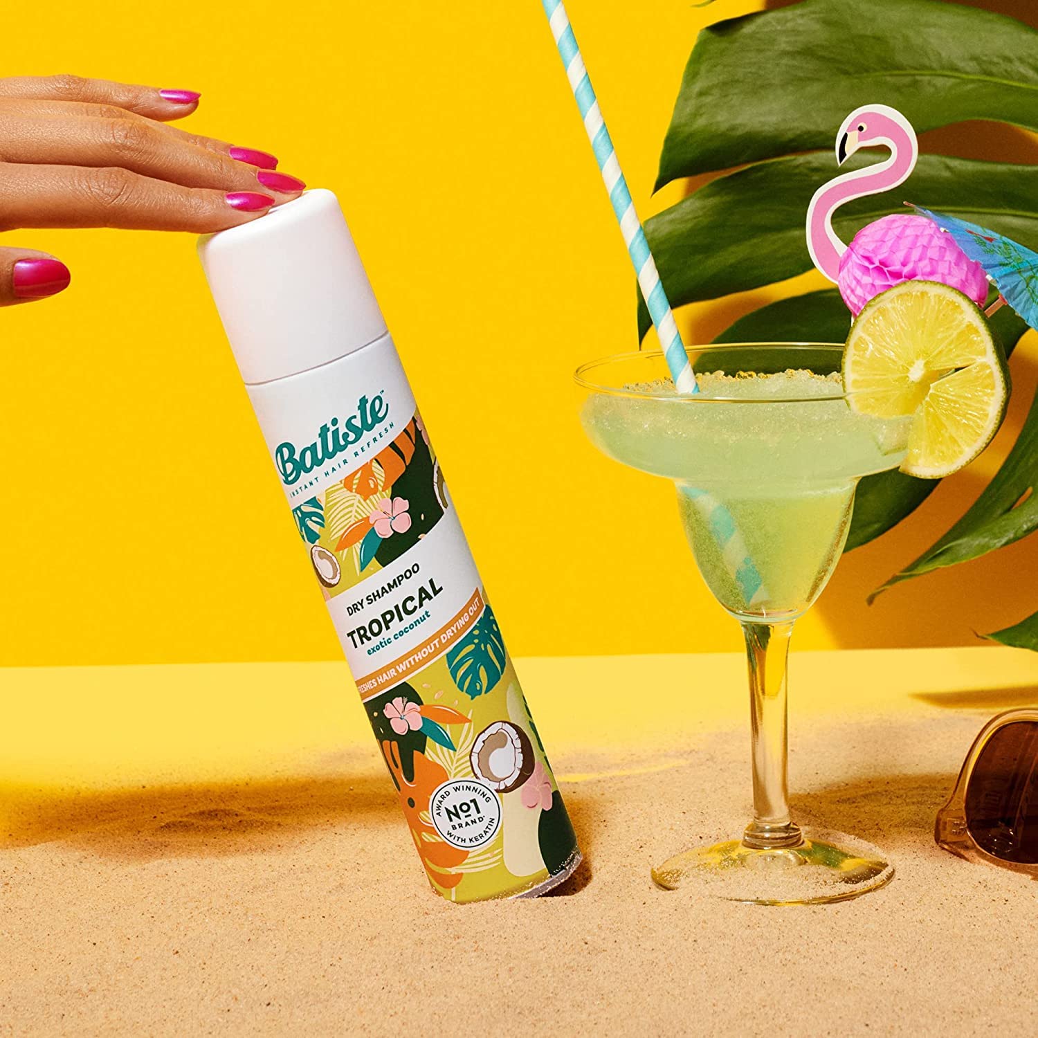 Foto 6 pulgar | Shampoo en Seco Batiste Tropical Fragrance 200 Ml 3 Piezas-Venta Internacional