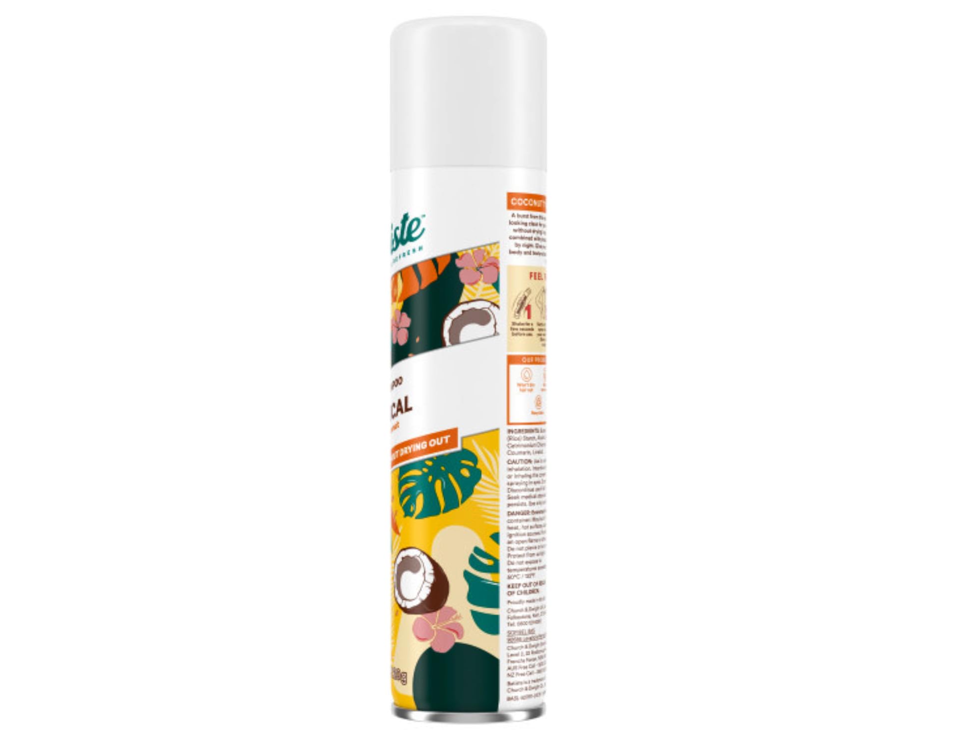 Foto 7 pulgar | Shampoo en Seco Batiste Tropical Fragrance 200 Ml 2 Piezas-Venta Internacional