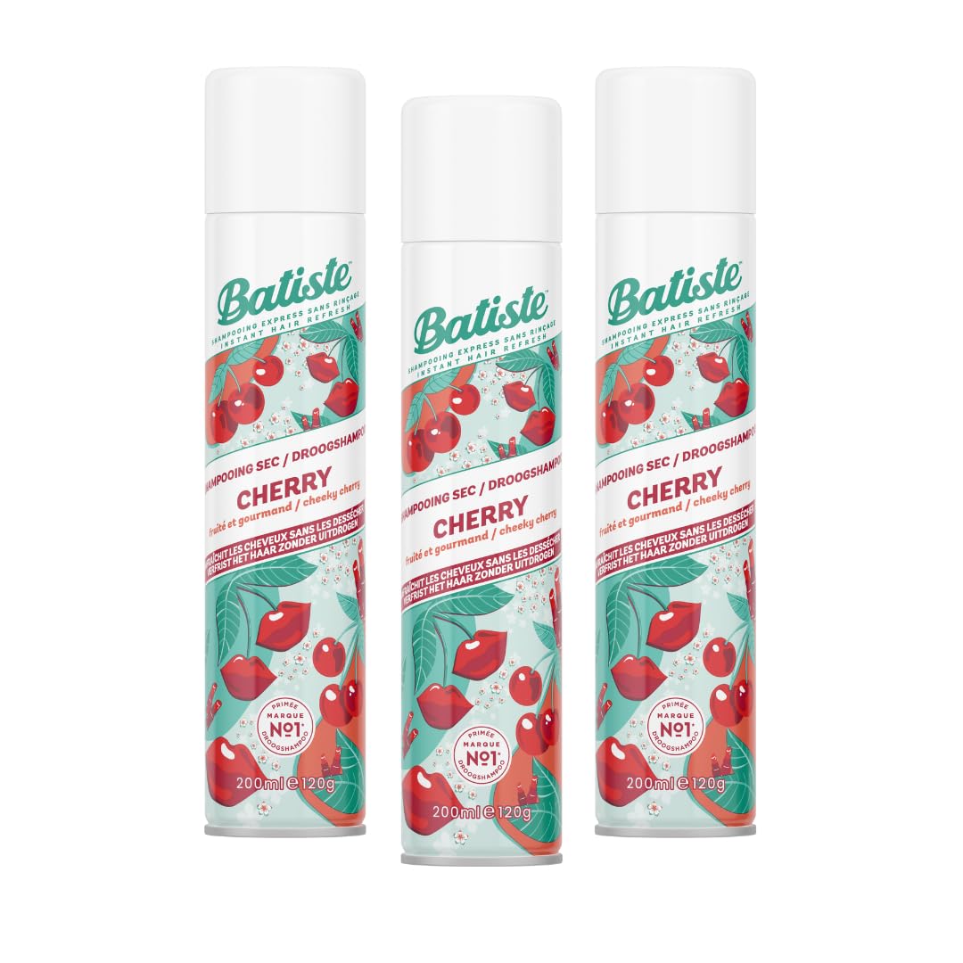 Foto 2 pulgar | Champú Batiste Dry Cherry 200 Ml (paquete De 3) - Venta Internacional.