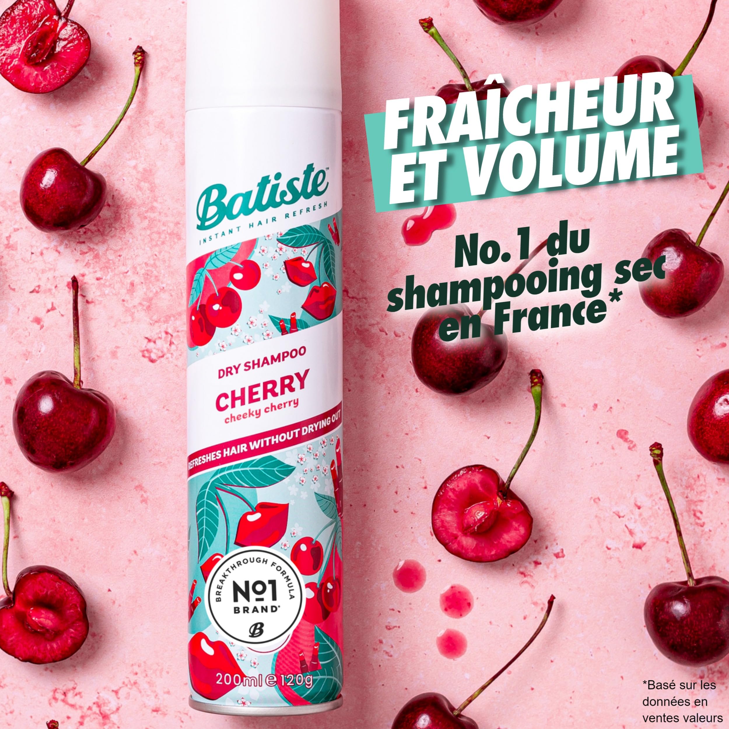 Foto 3 pulgar | Champú Batiste Dry Cherry 200 Ml (paquete De 3) - Venta Internacional.