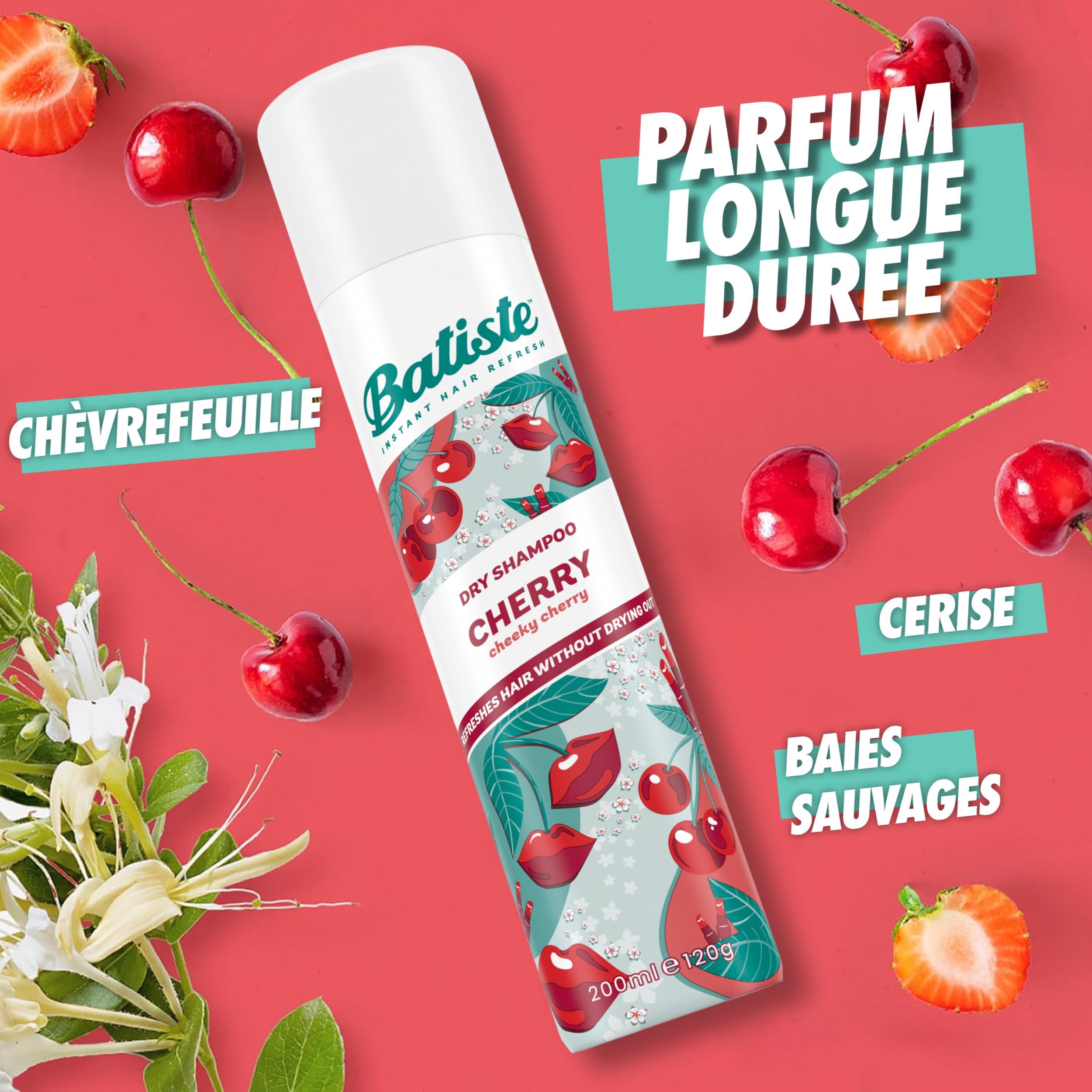Foto 4 pulgar | Champú Batiste Dry Cherry 200 Ml (paquete De 3) - Venta Internacional.
