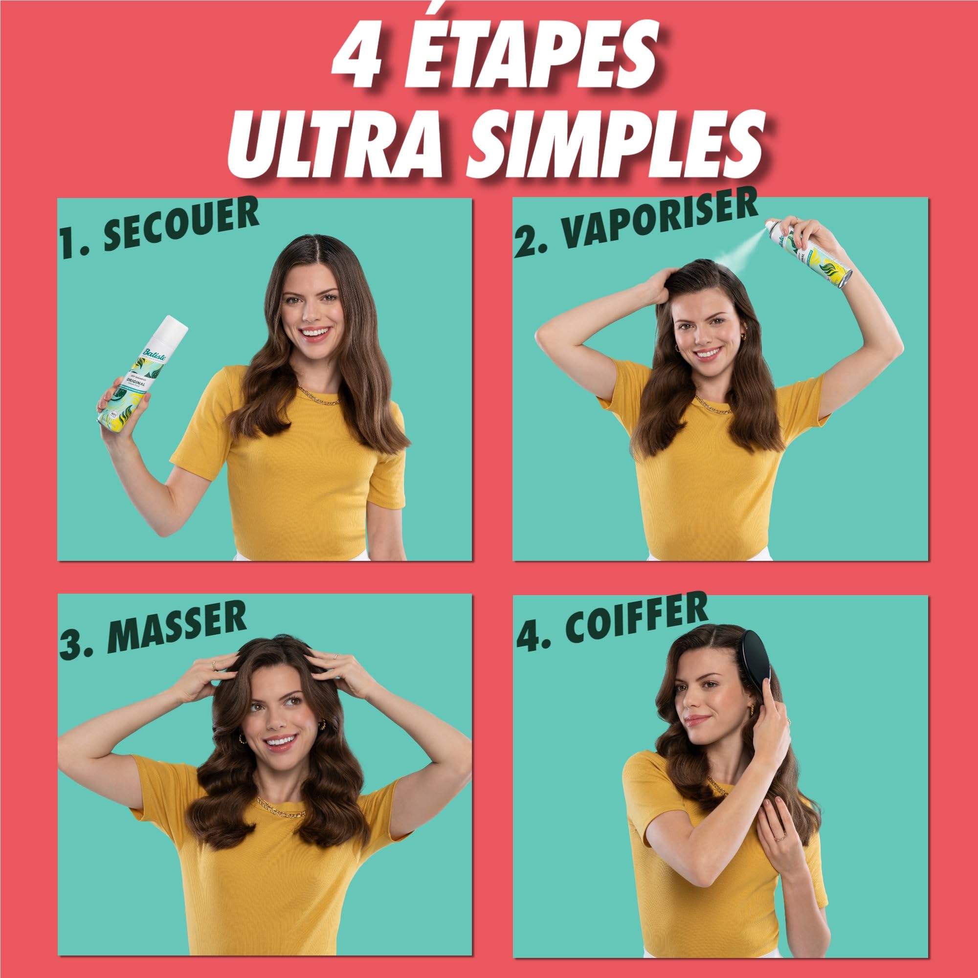 Foto 6 pulgar | Champú Batiste Dry Cherry 200 Ml (paquete De 3) - Venta Internacional.
