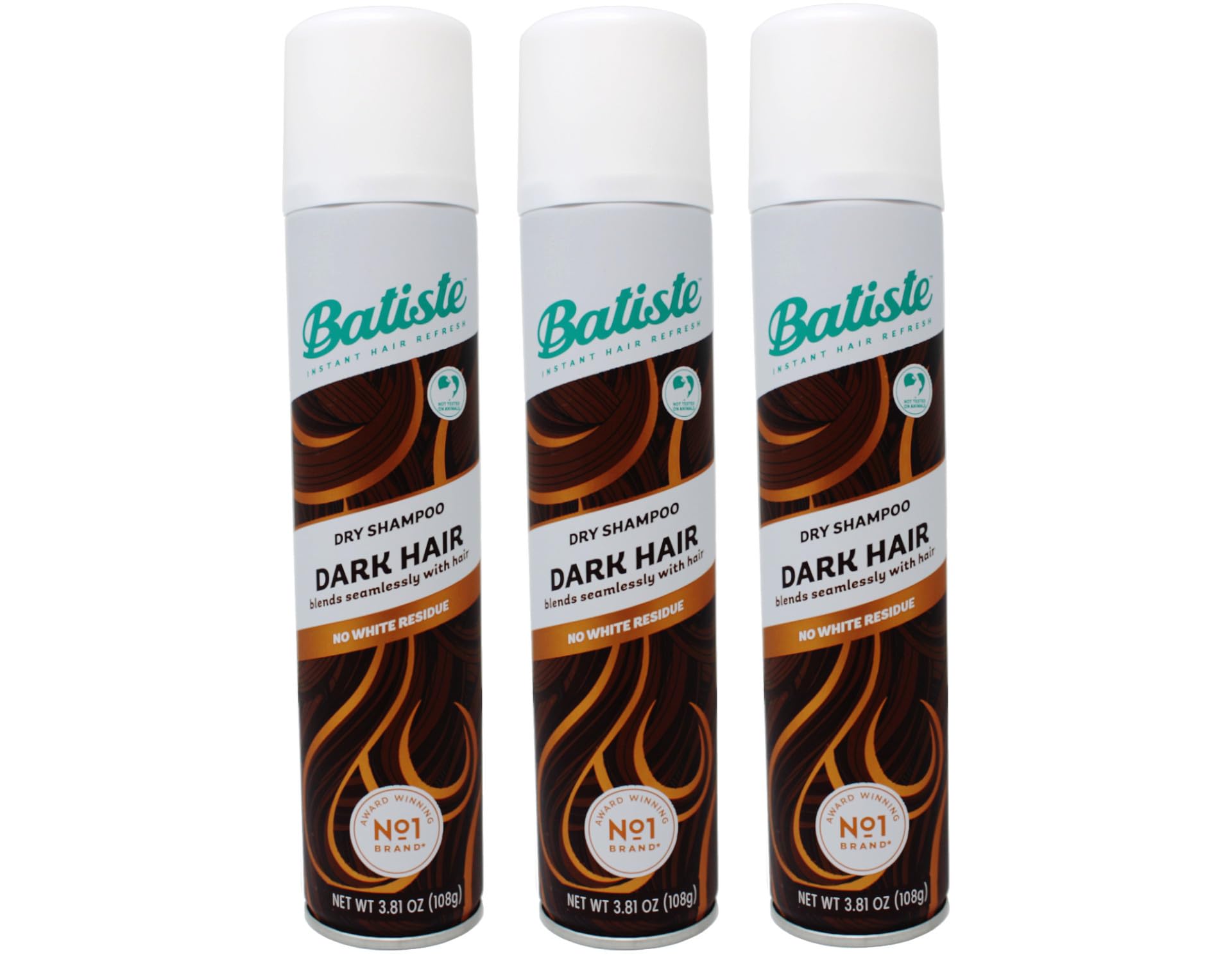 Champú Seco Batiste Para Cabello Oscuro 112 Ml (paquete De 3) - Venta Internacional.