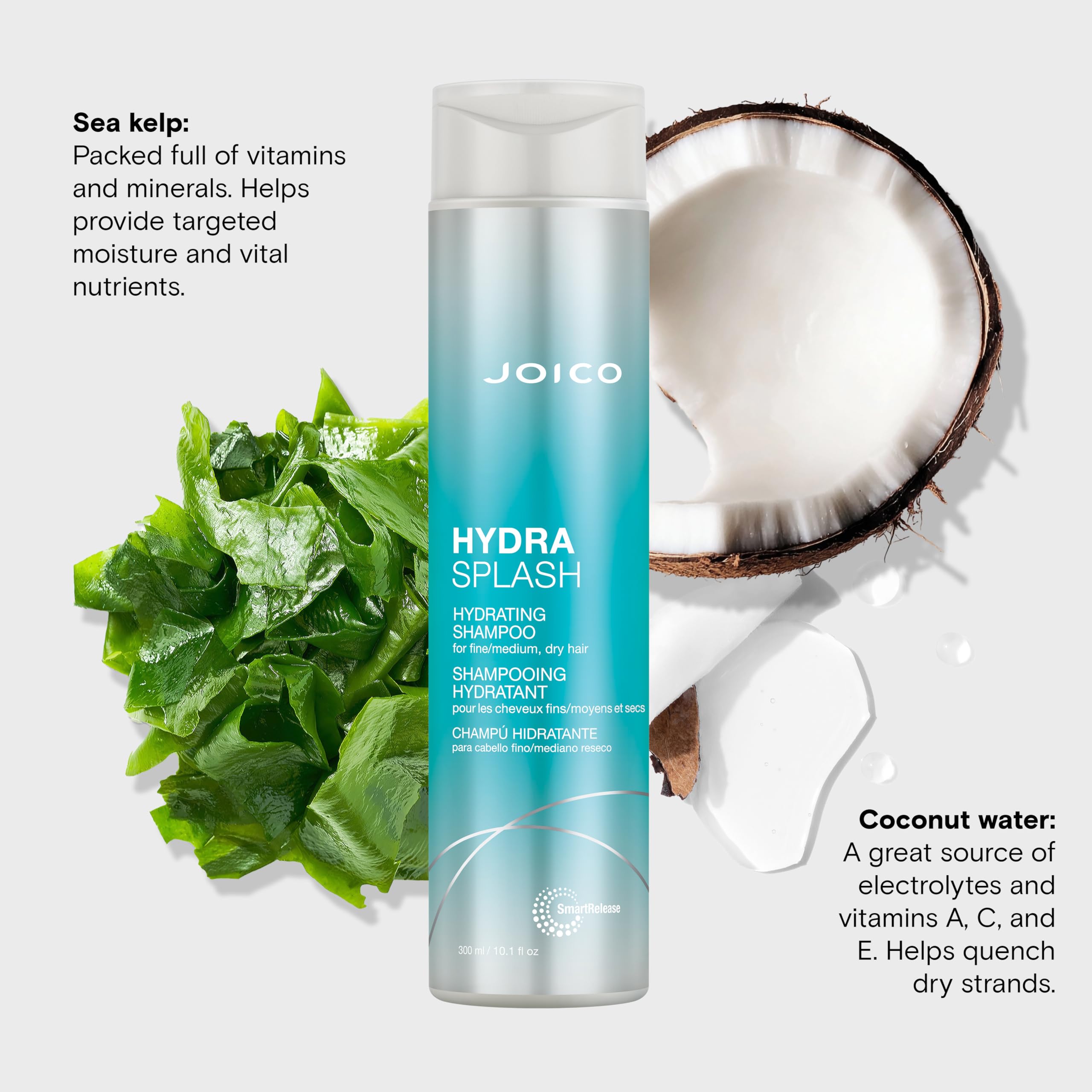 Foto 6 pulgar | Champú Hidratante Joico Hydrasplash De 300 Ml, Fino, Medio Y Seco - Venta Internacional.