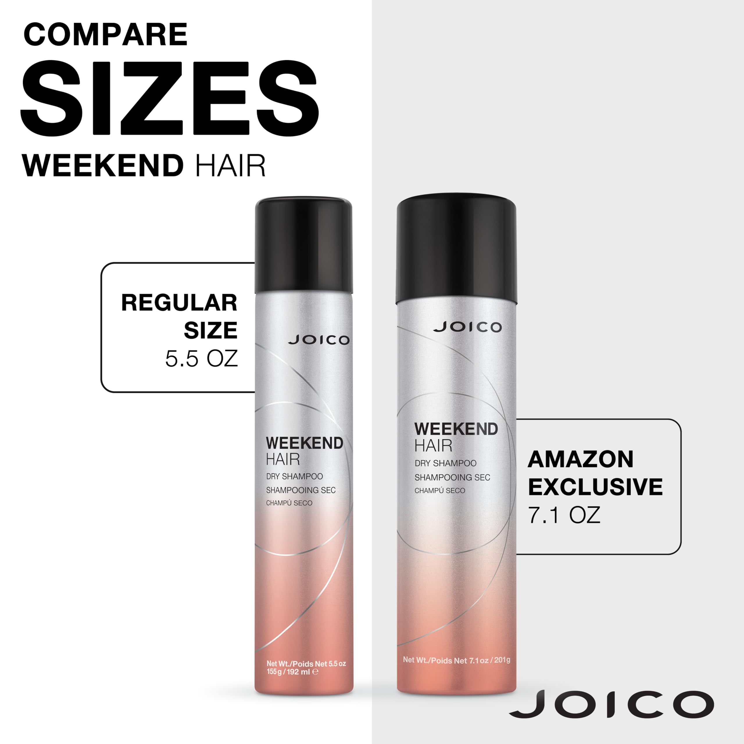 Foto 5 pulgar | Champú Seco Para Cabello Joico Weekend, 210 Ml, Absorbe El Exceso De Grasa - Venta Internacional.