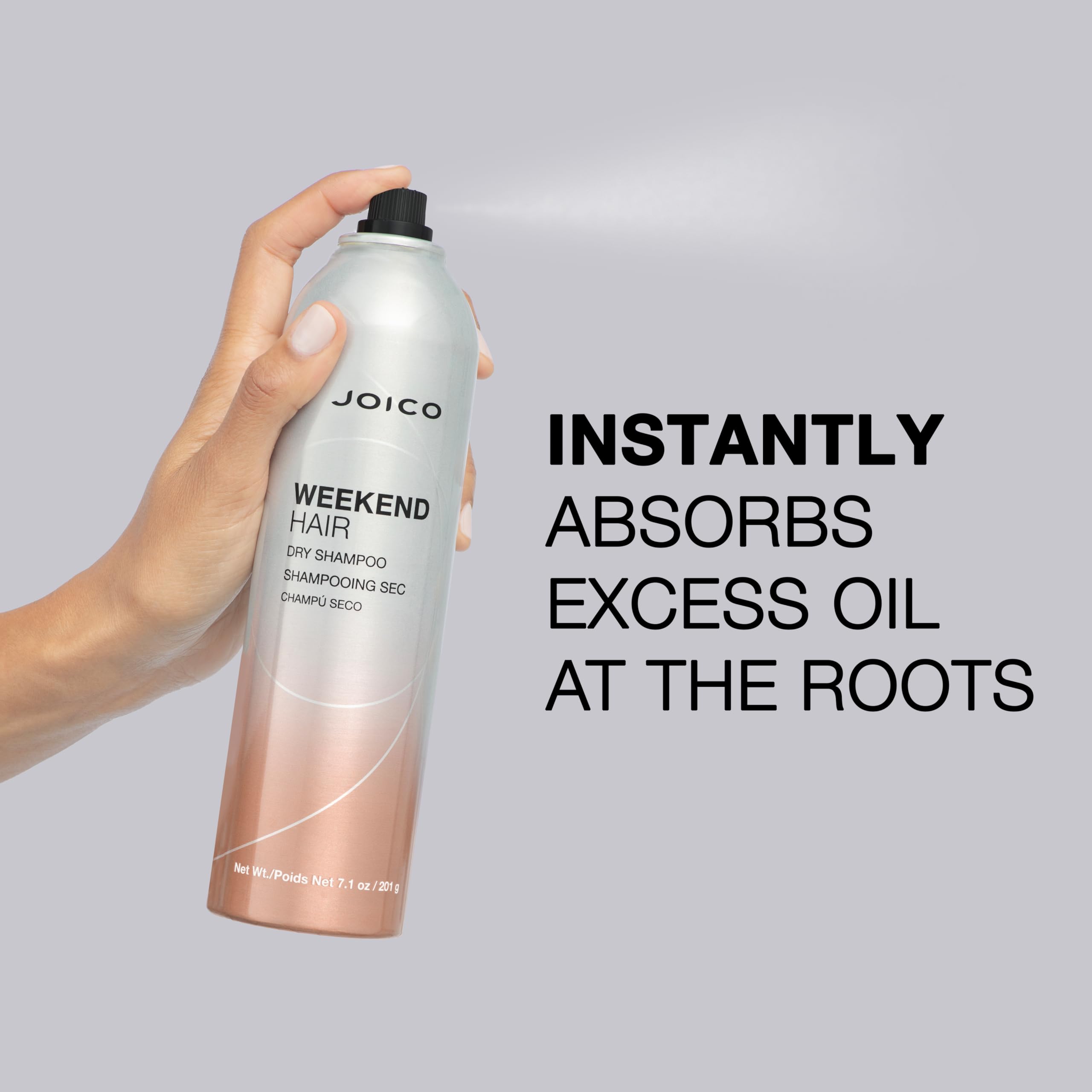 Foto 6 pulgar | Champú Seco Para Cabello Joico Weekend, 210 Ml, Absorbe El Exceso De Grasa - Venta Internacional.