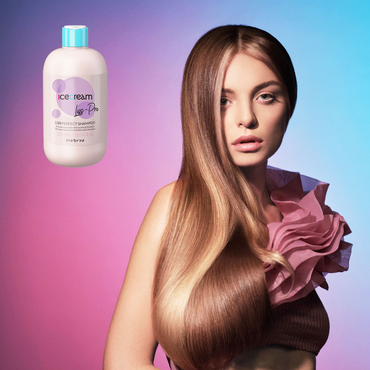 Foto 5 pulgar | Shampoo Alicante Inebrya Ice Cream Liss Perfect Frizz